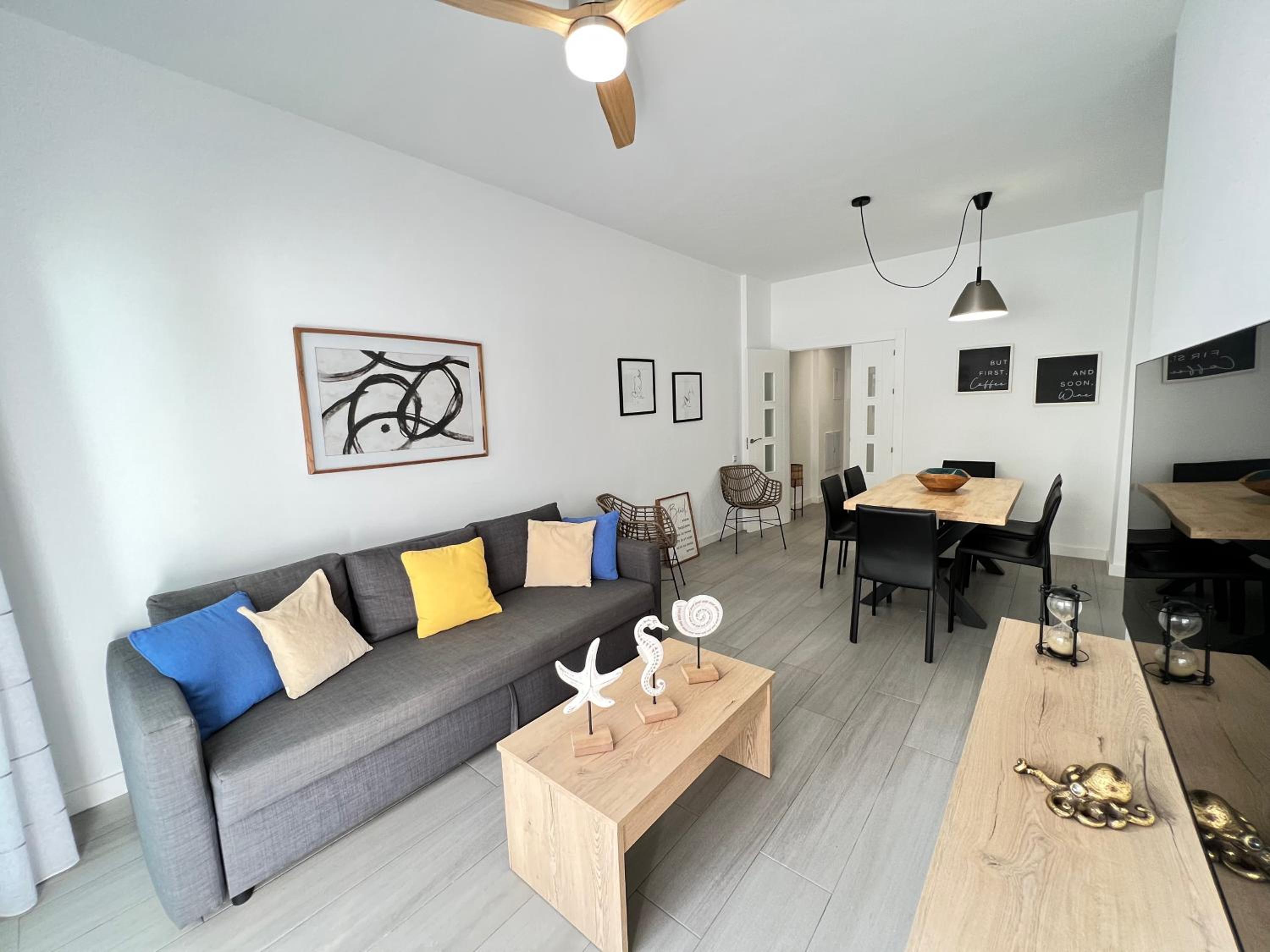 Apartamento de dos habitaciones