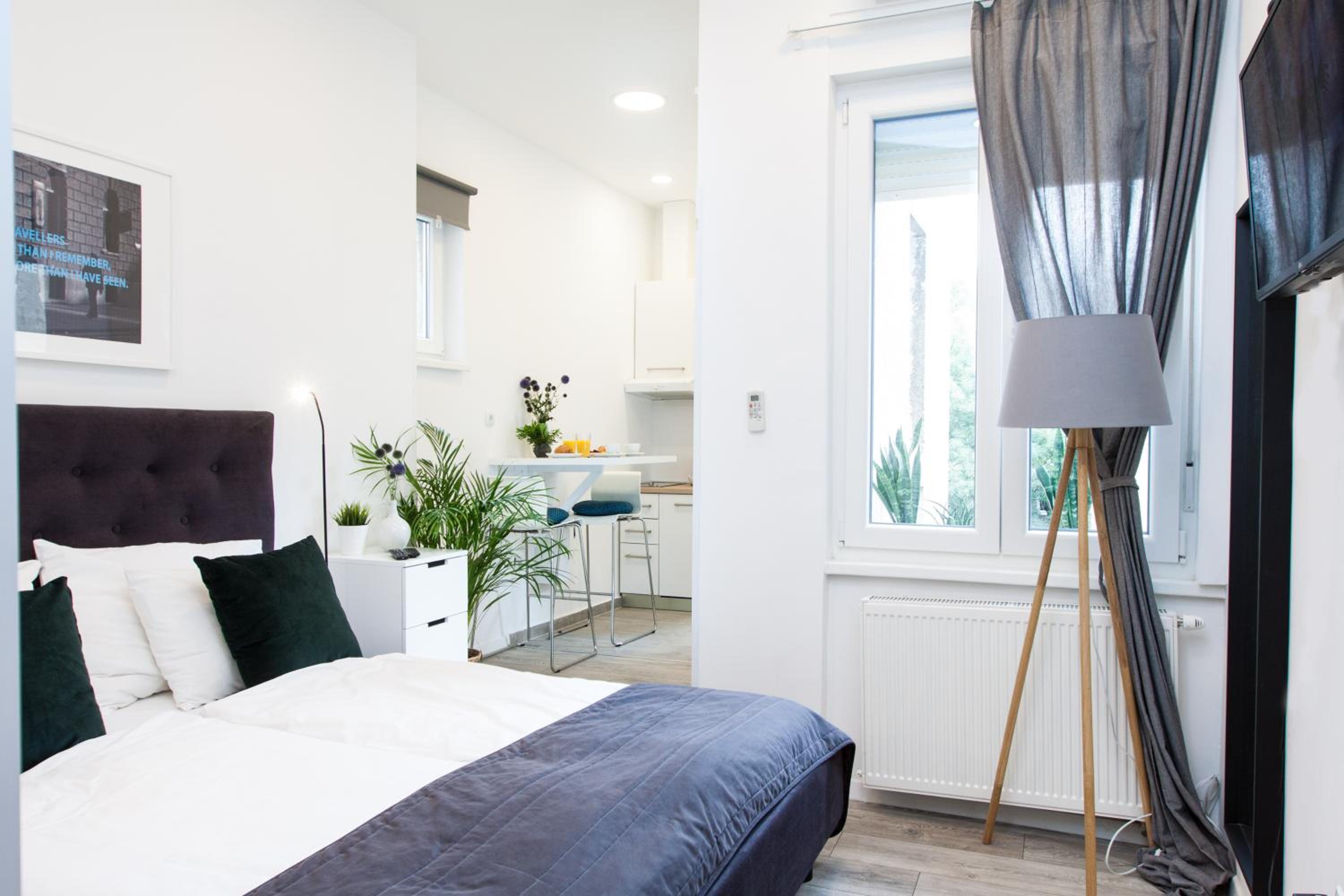 Studio with Balcony