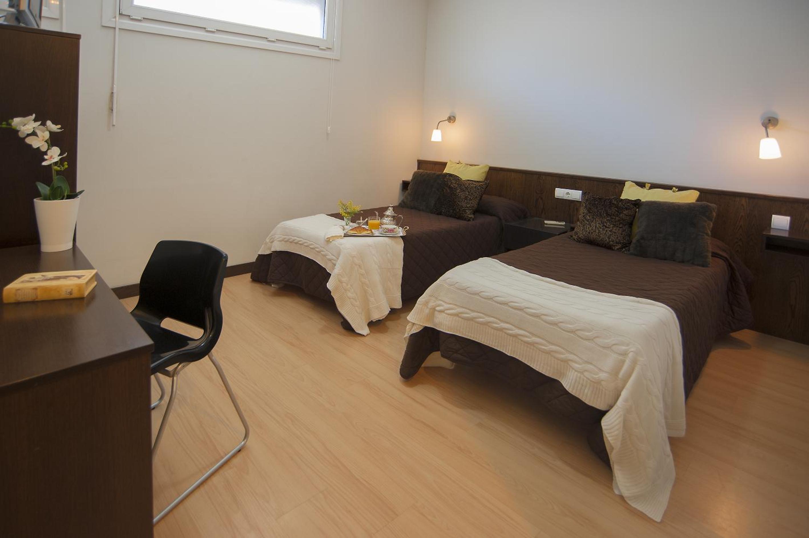 Habitación Doble Estándar o con Dos Camas Individuales.