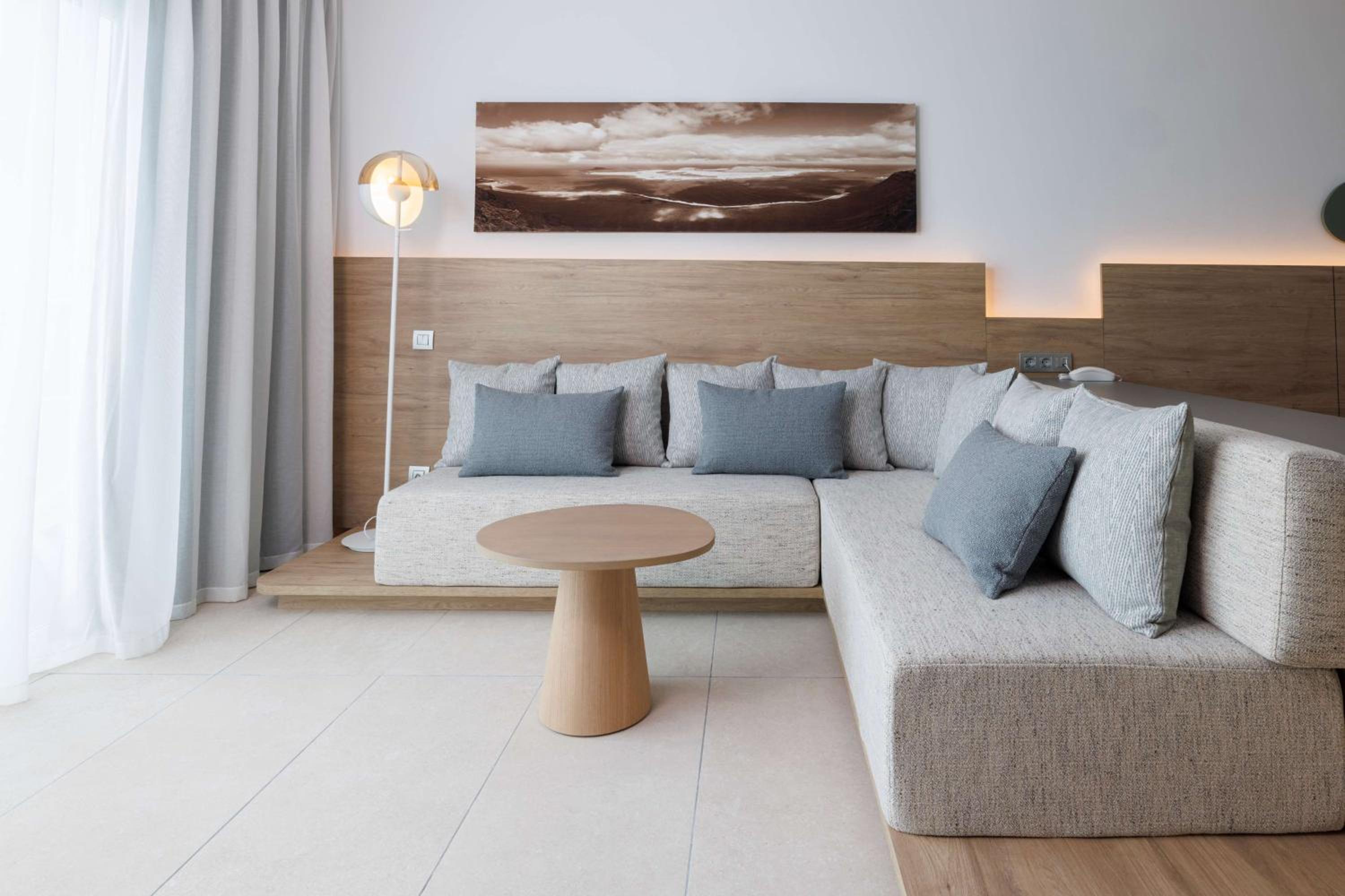 Suite Junior con vista al mar.