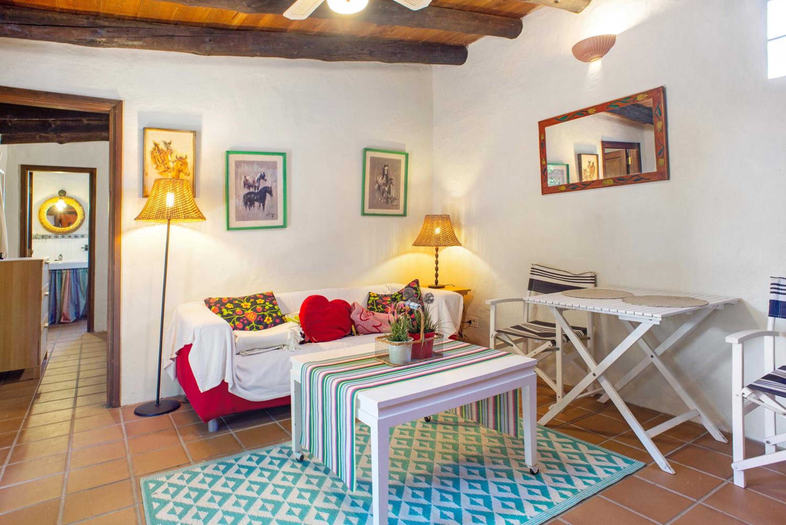 Villa con vistas al jardín
