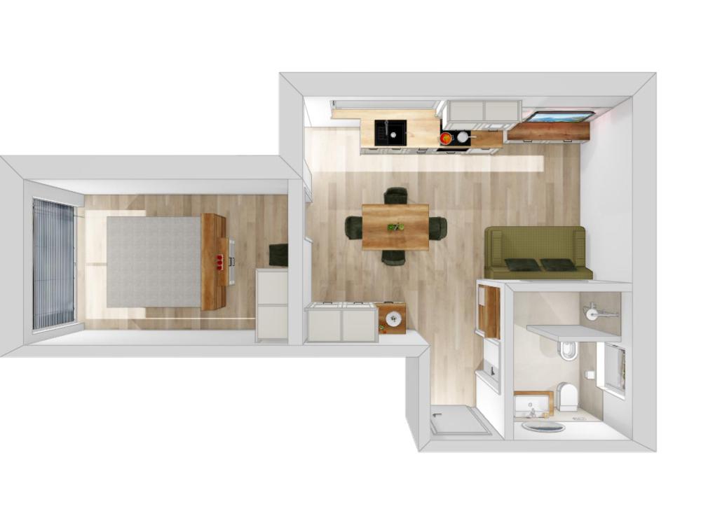 One-Bedroom Apartment photo 3
