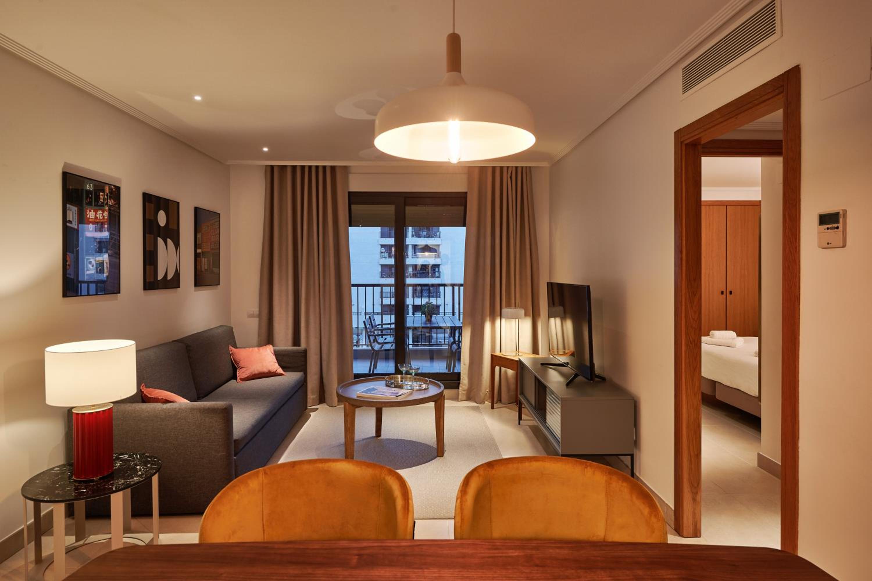 Apartamento de dos habitaciones