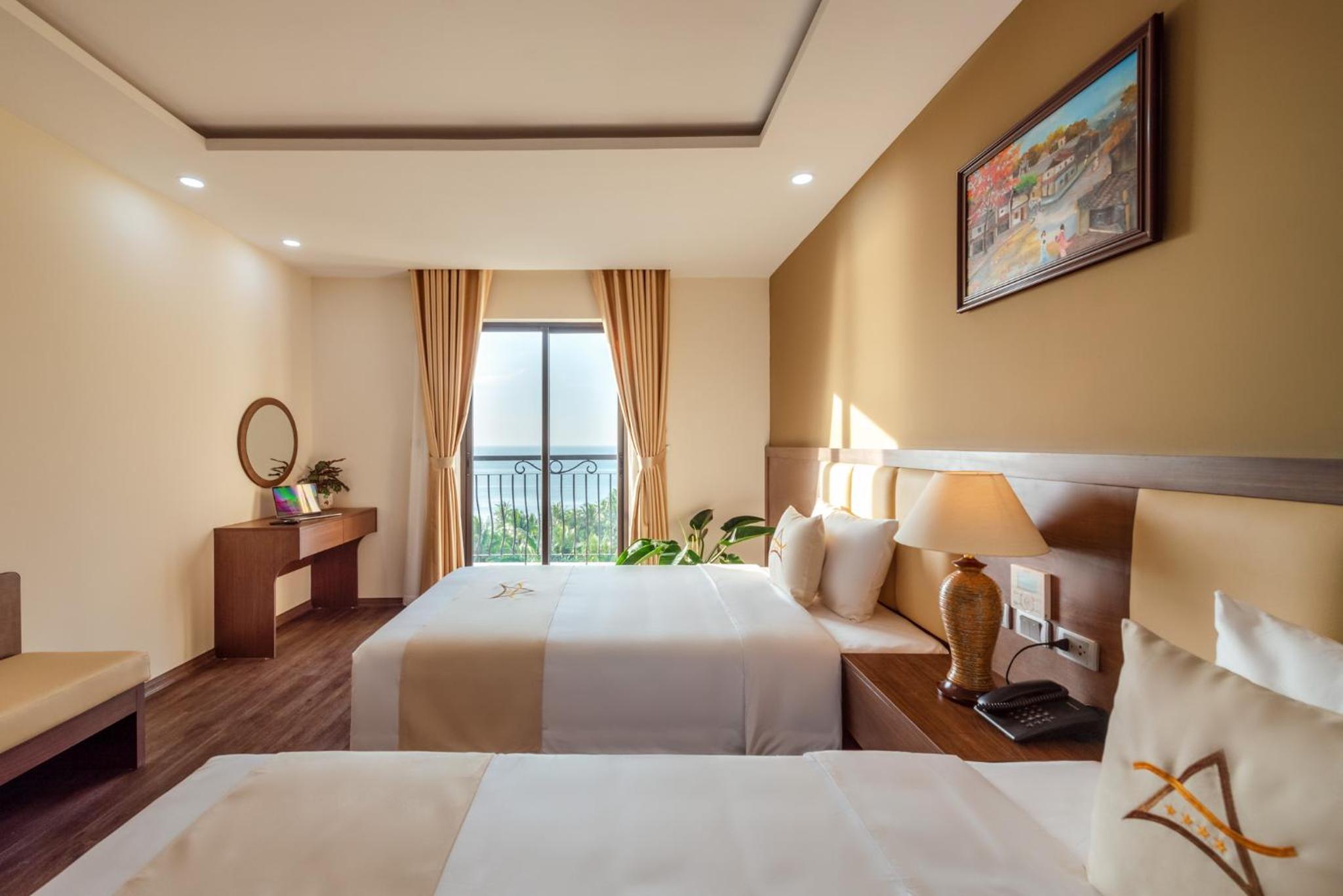 Deluxe Double Room with Balcony and Sea View - Photo 7