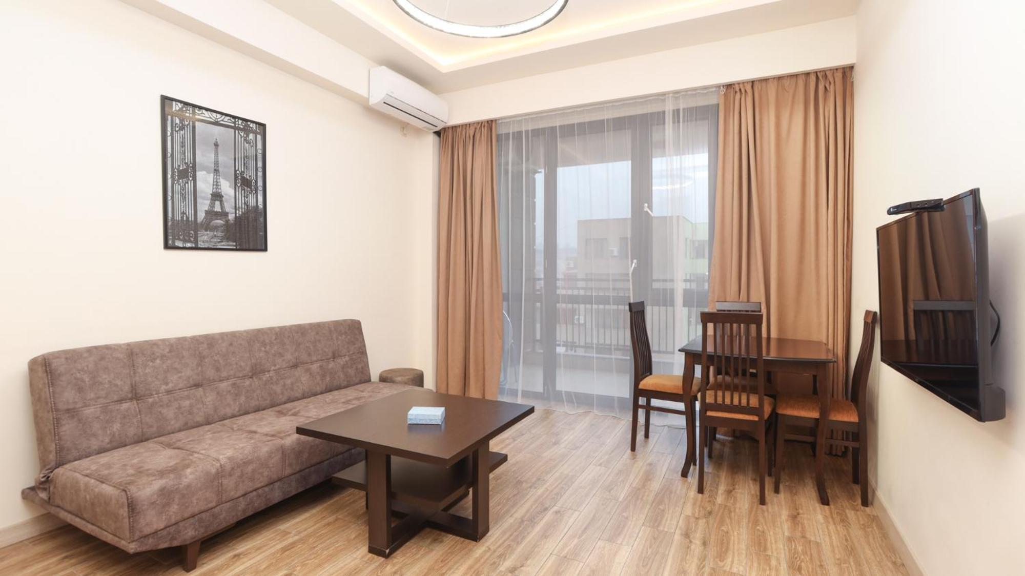 One-Bedroom Apartment with Balcony