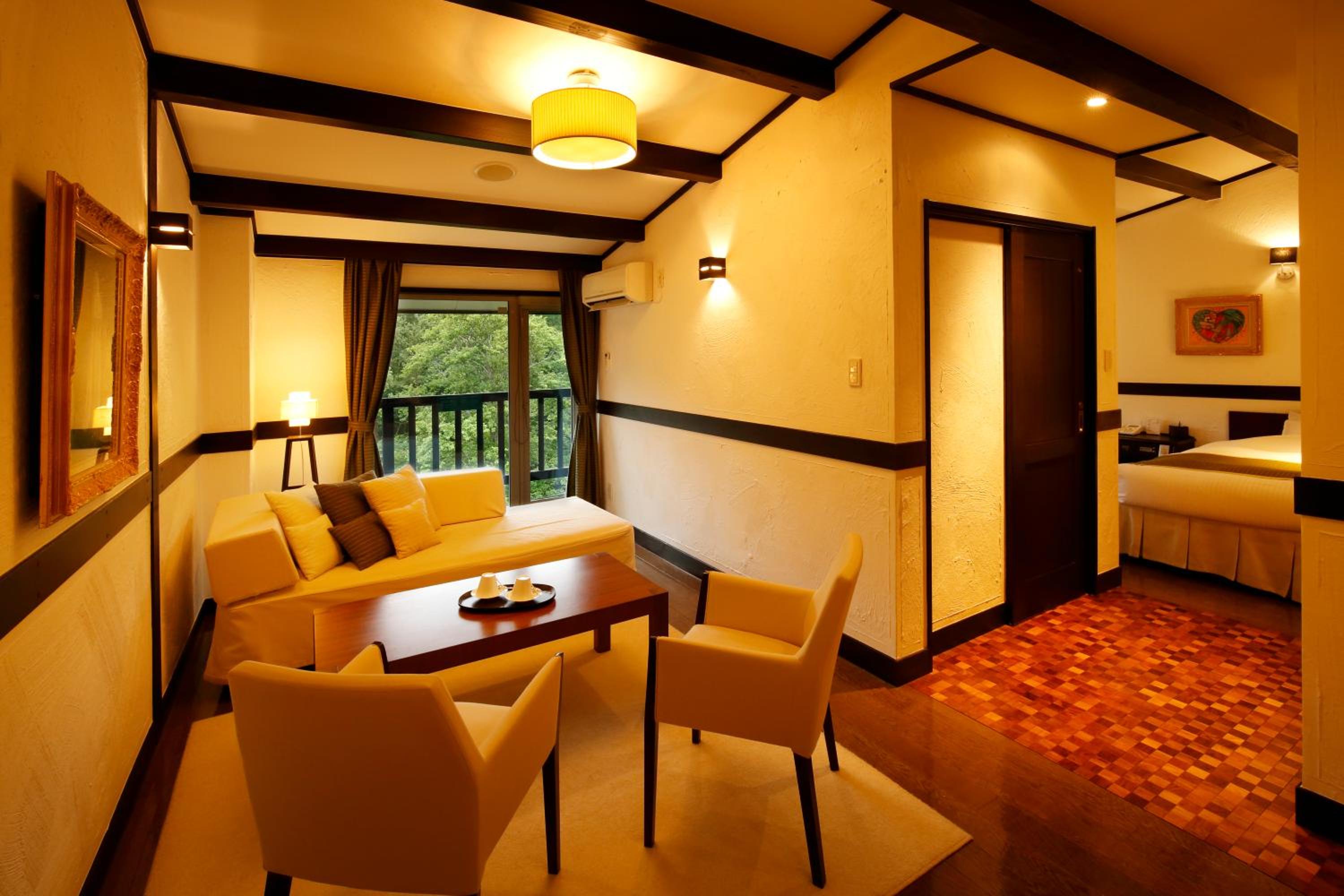 Deluxe Twin with Private Hiba Onsen Bath