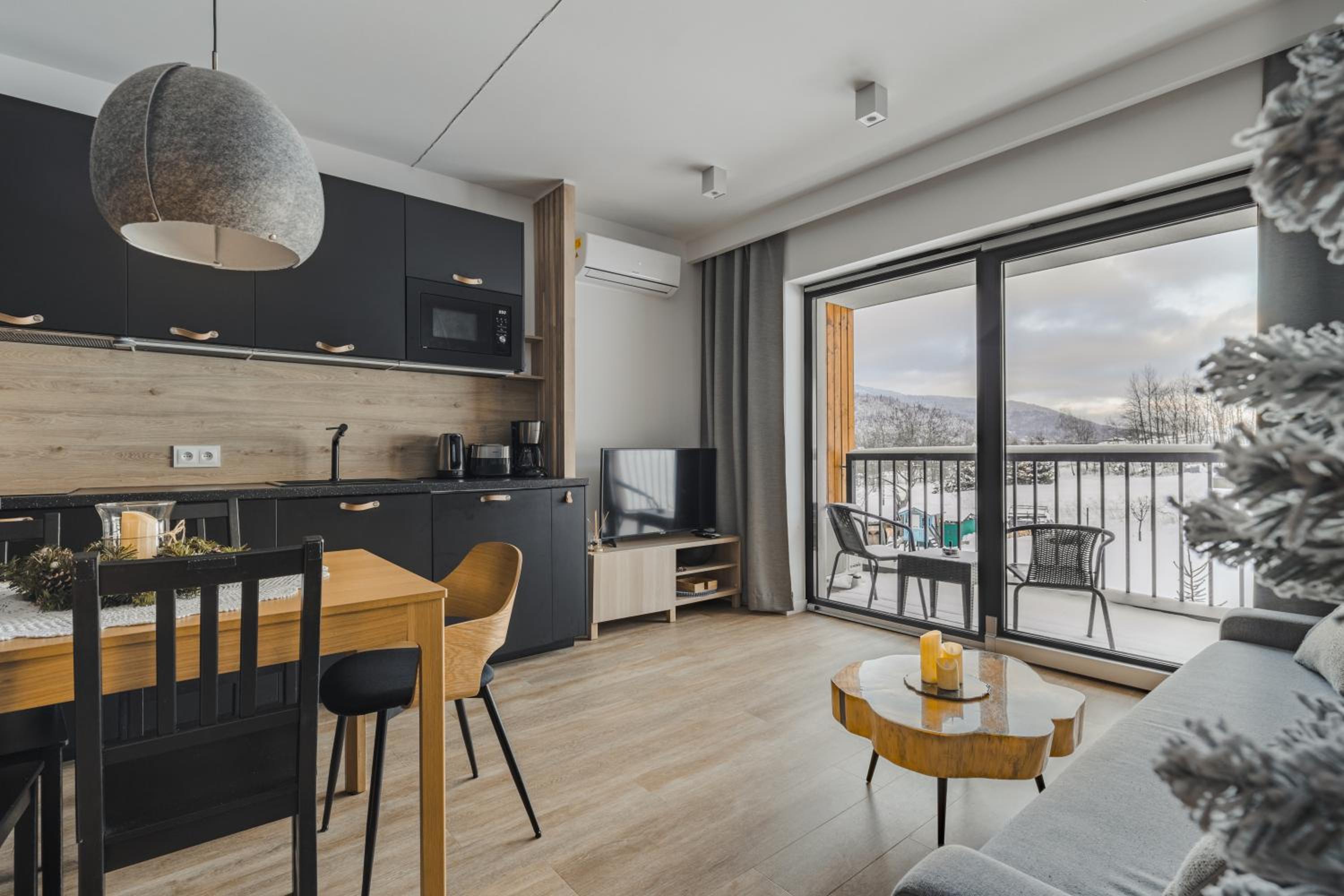 Apartment with Mountain View