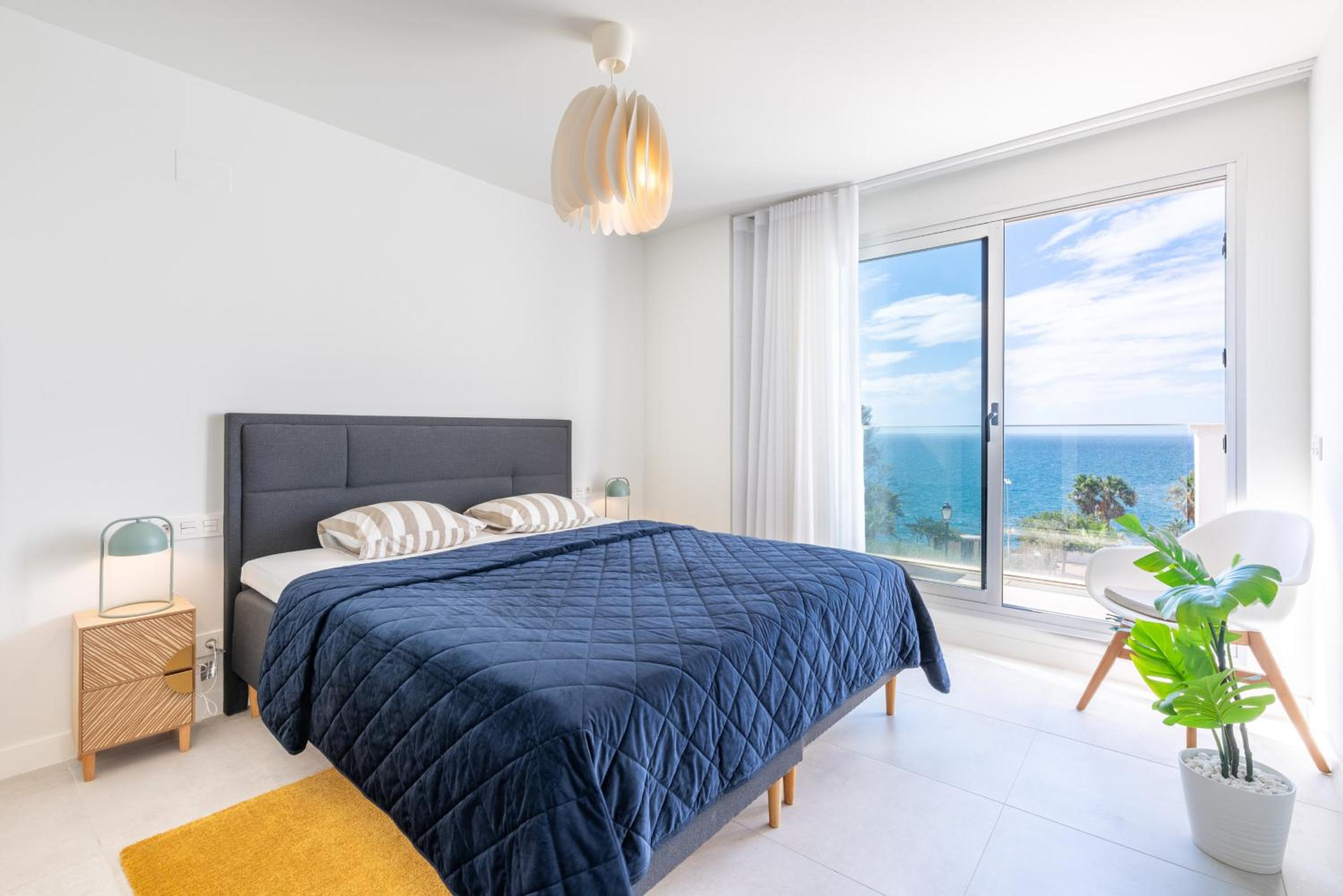 Apartamento con vista al mar
