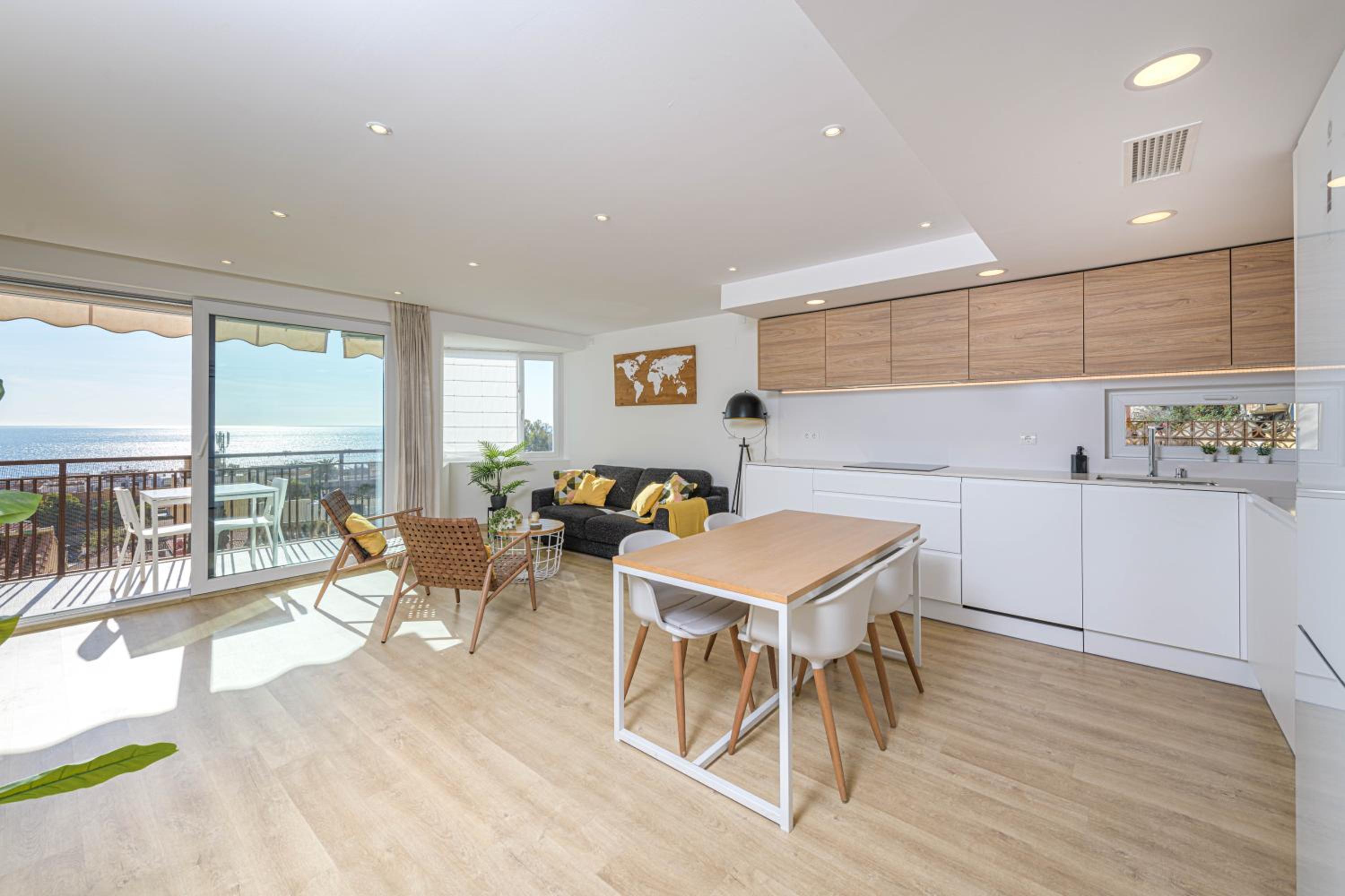 Apartamento de dos habitaciones