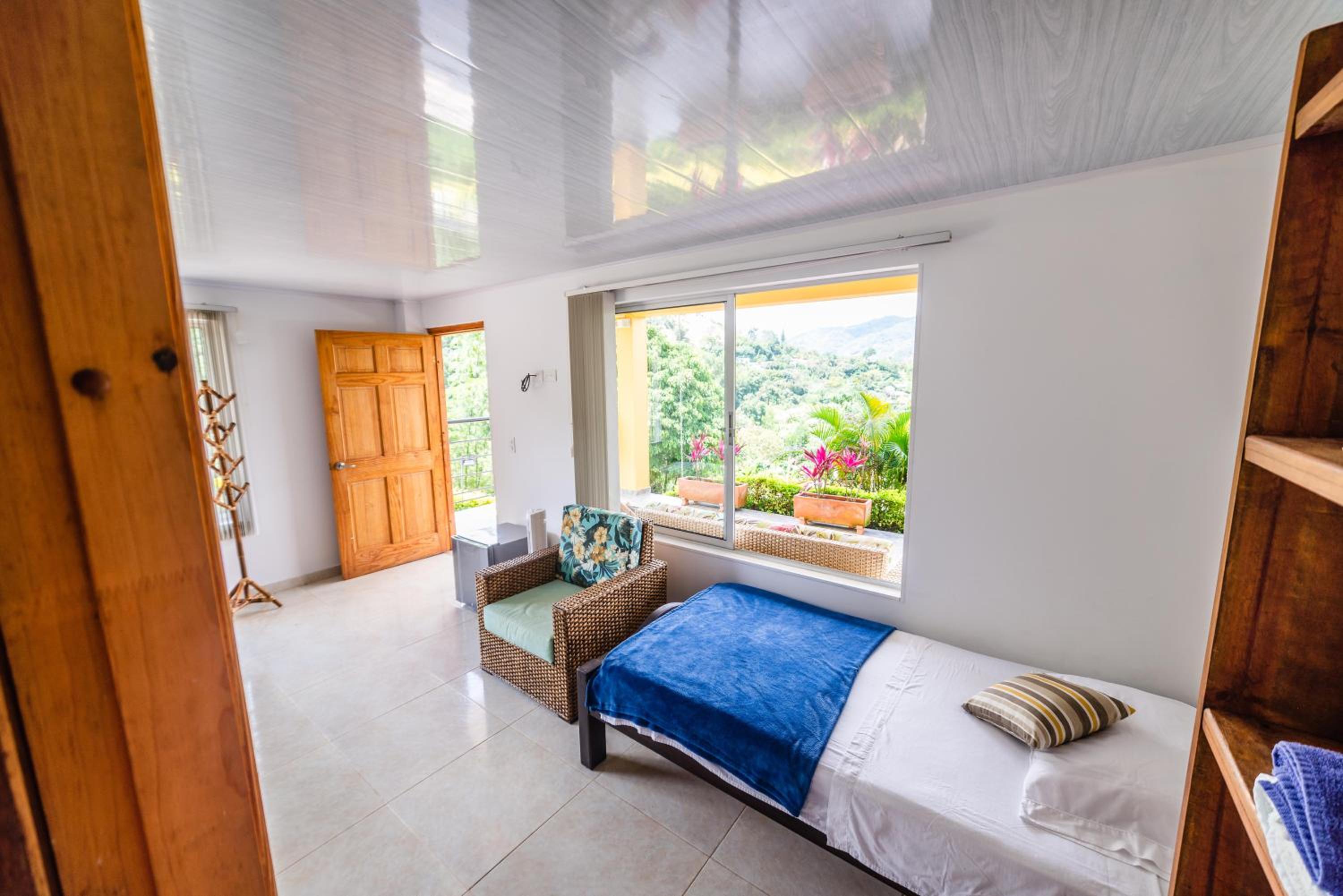 Family Room with Mountain View