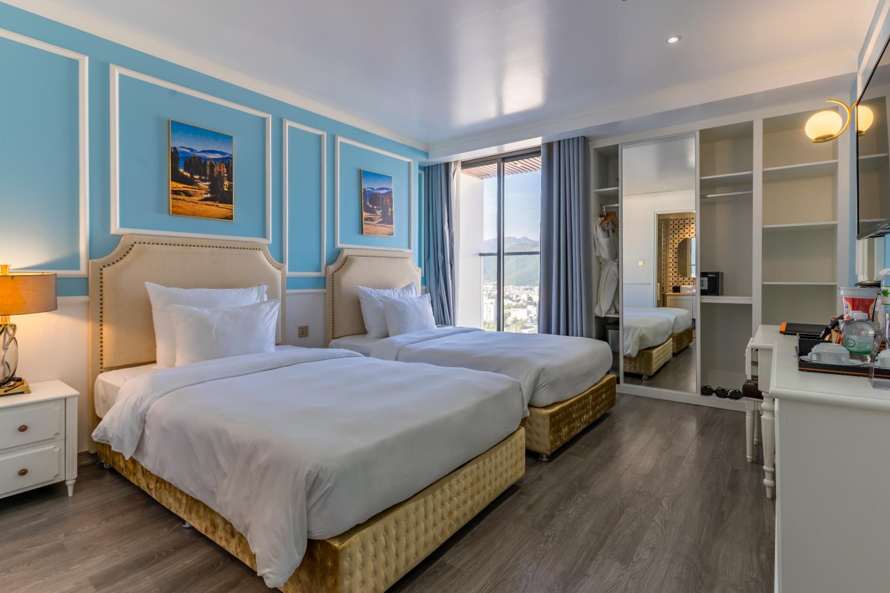 Deluxe Double or Twin Room with City View photo 2