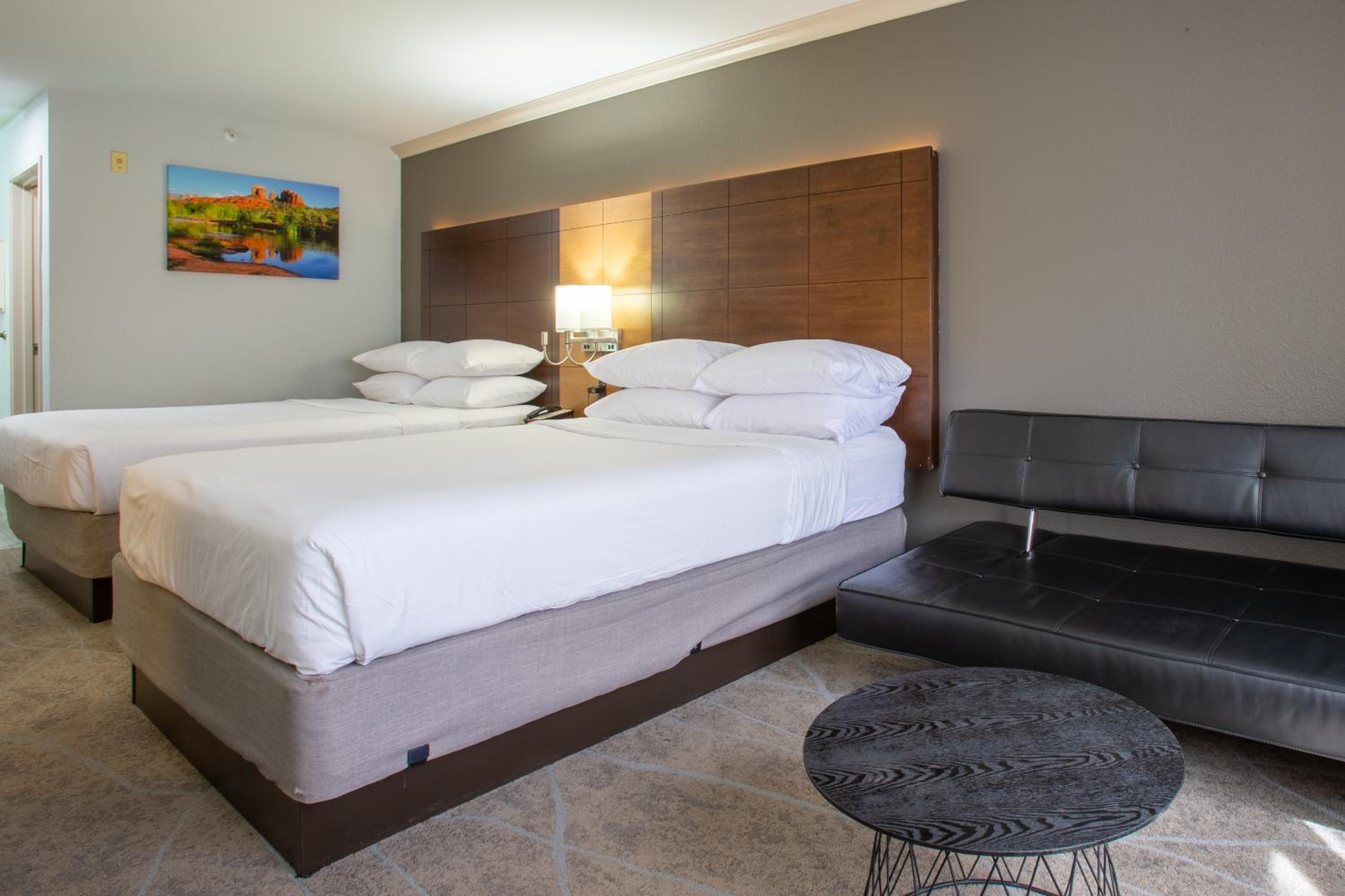 Room with Two Queen Beds and Sofa - Photo 9