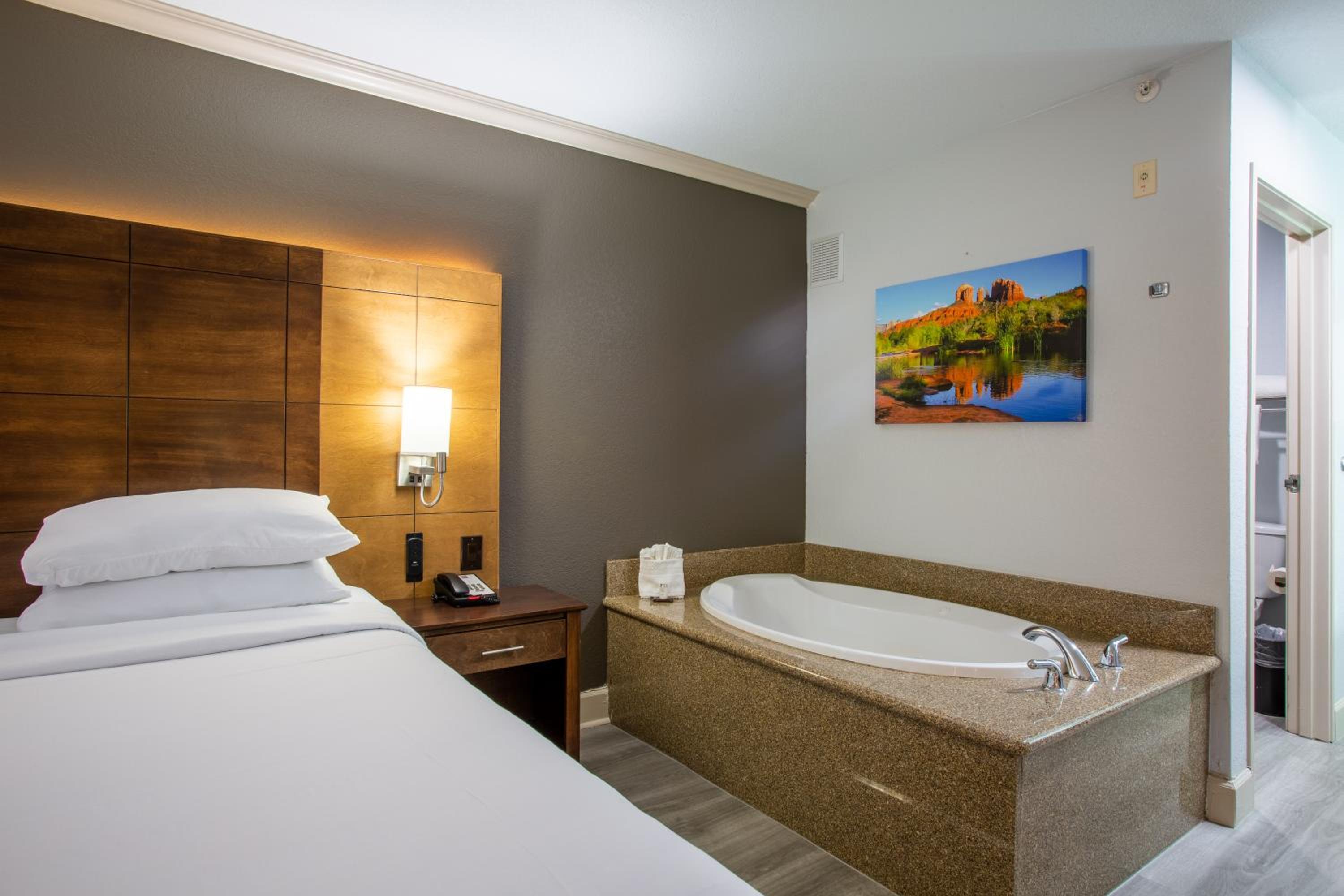 King Suite with Soaking Tub and Patio - Non-Smoking - Photo 15