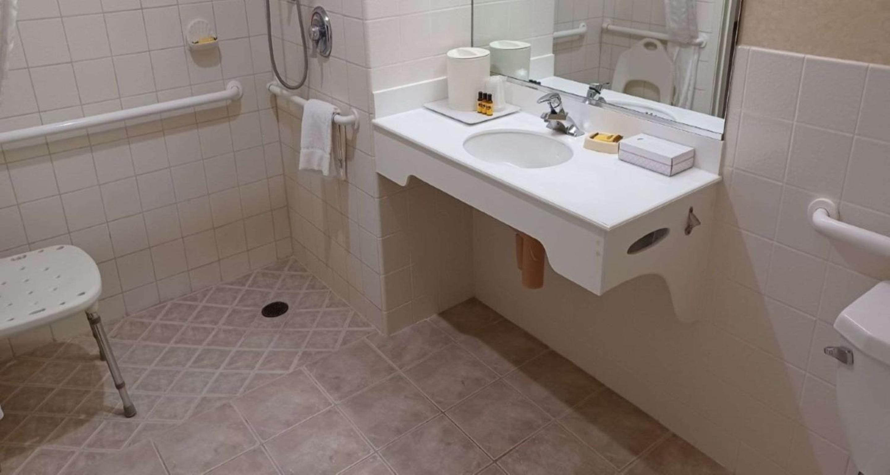 King Room with One King Bed and Roll-In Shower - Mobility Accessible/Non-Smoking photo 2
