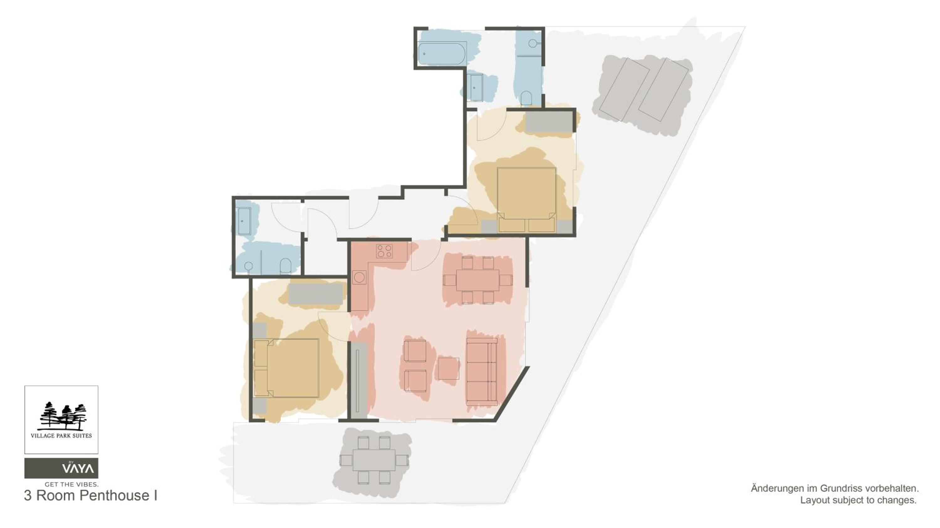 Three Room Penthouse Apartment I photo 3