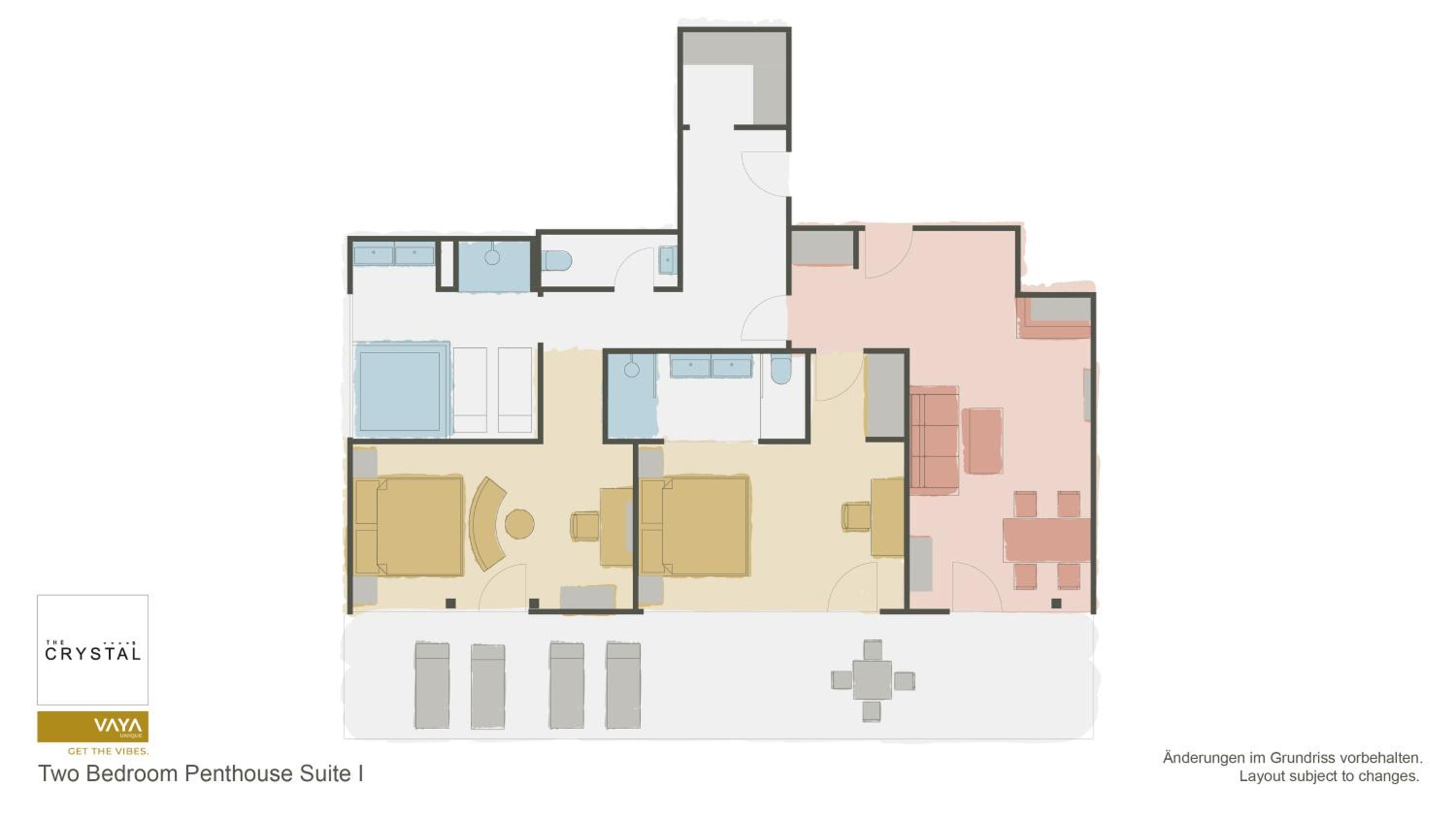 Two-Bedroom Penthouse Suite - Photo 3