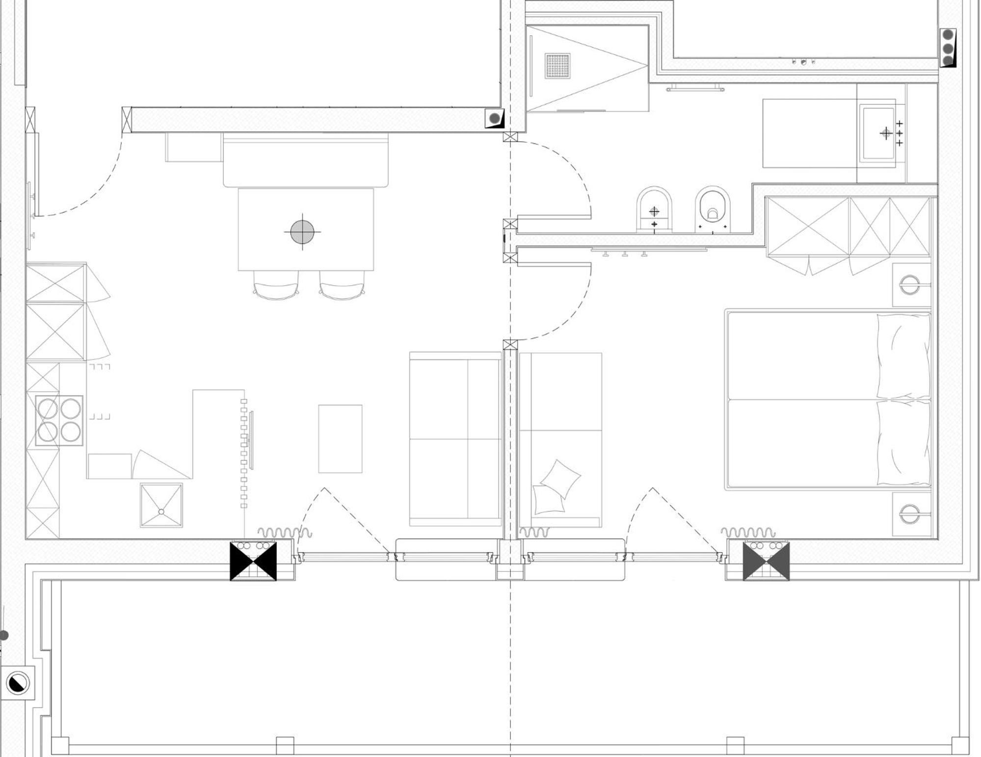 Apartment with Mountain View photo 2