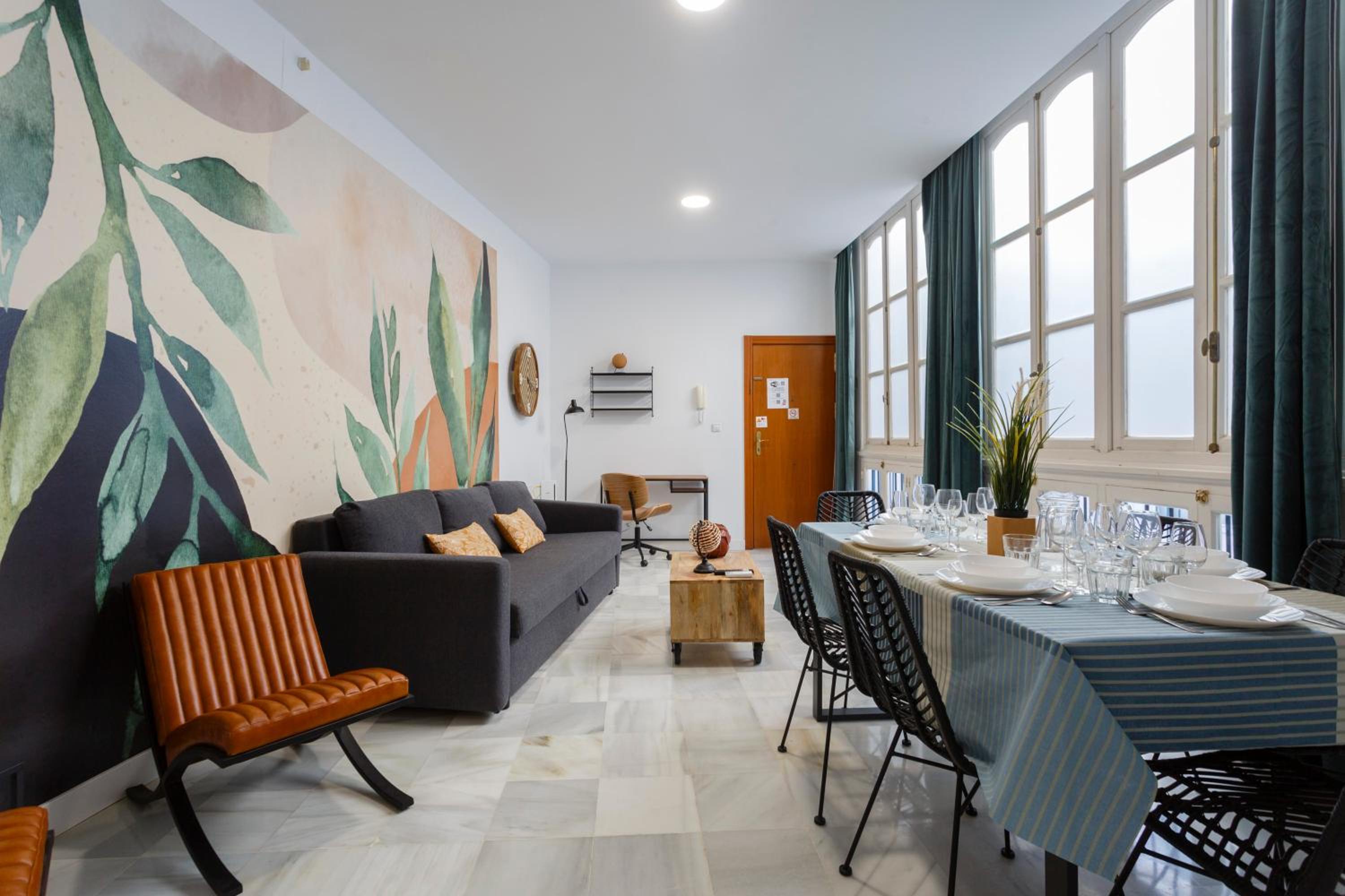 Apartamento con Balcón