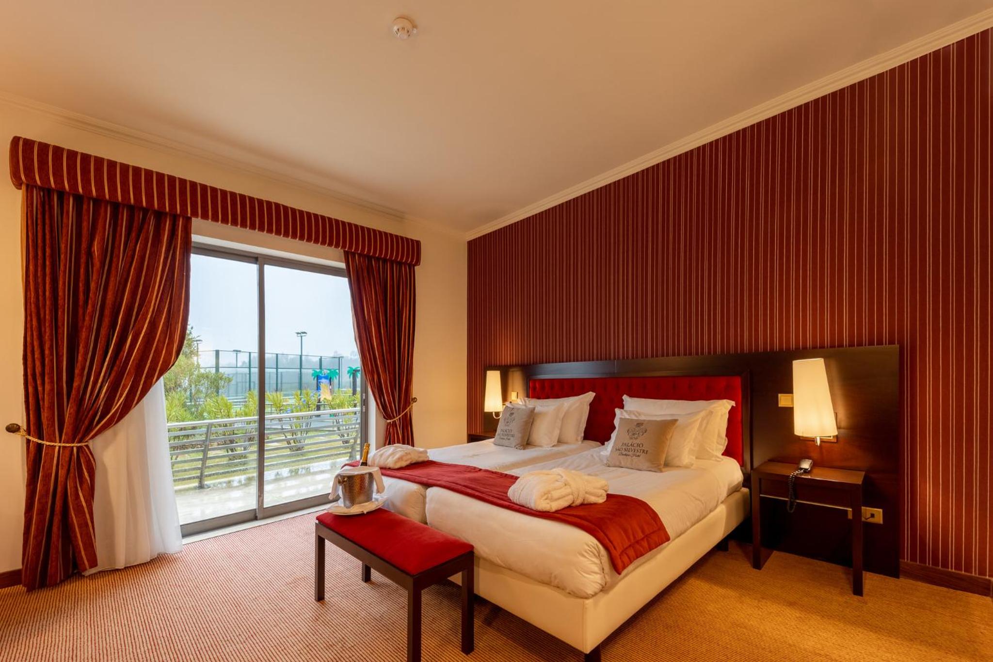 Deluxe Double Room with Balcony and Pool View - Photo 1