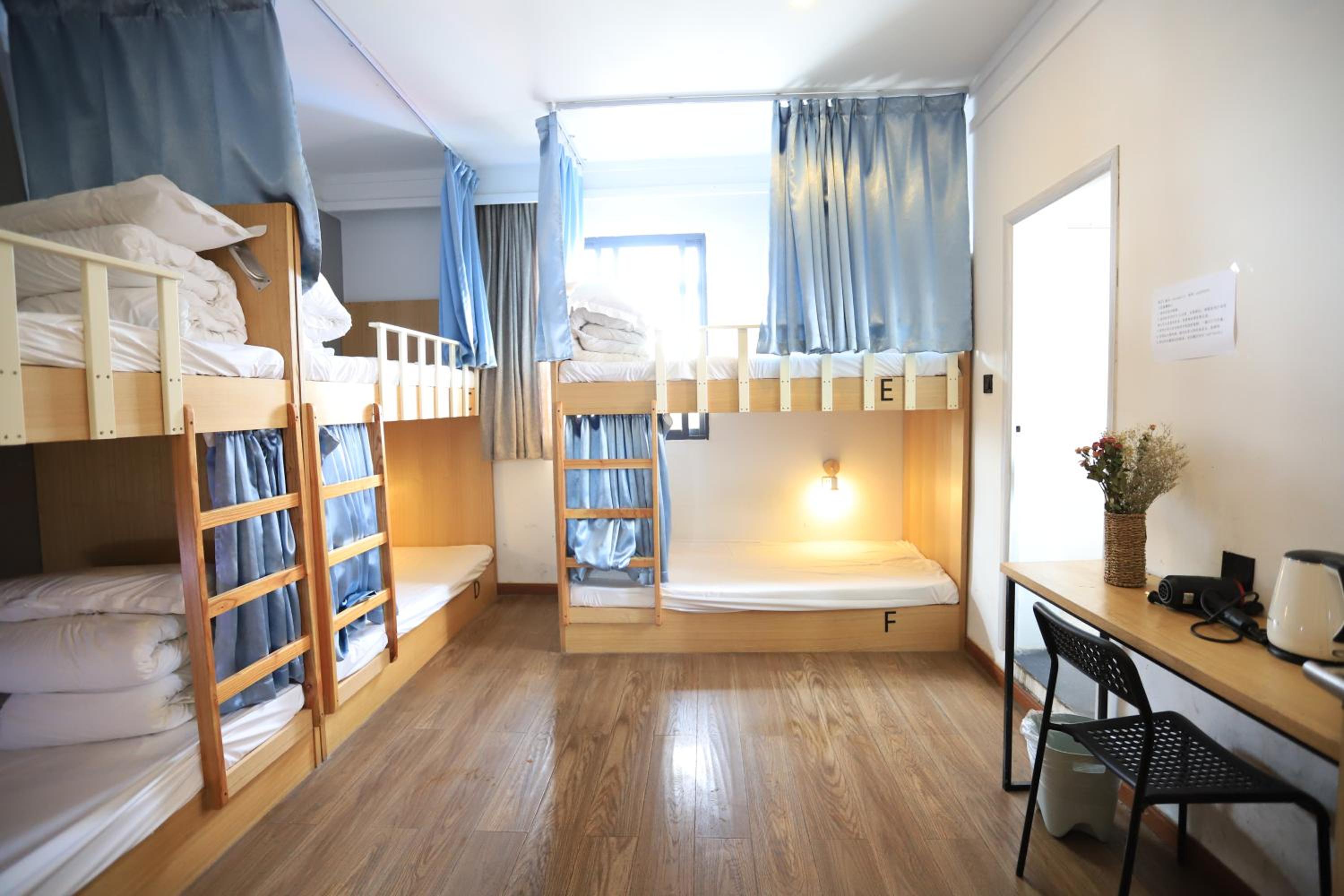 Bed in 6-Bed Men's Dormitory Room