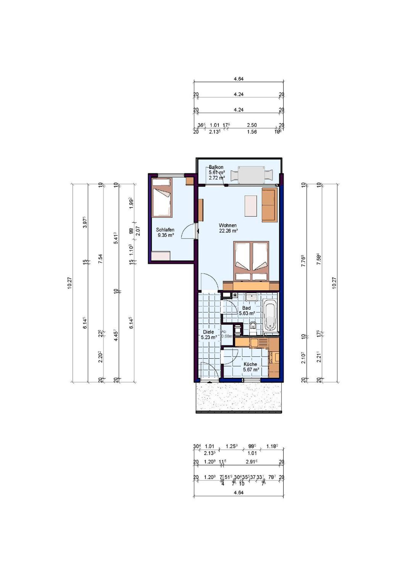 Two-Bedroom Apartment photo 3