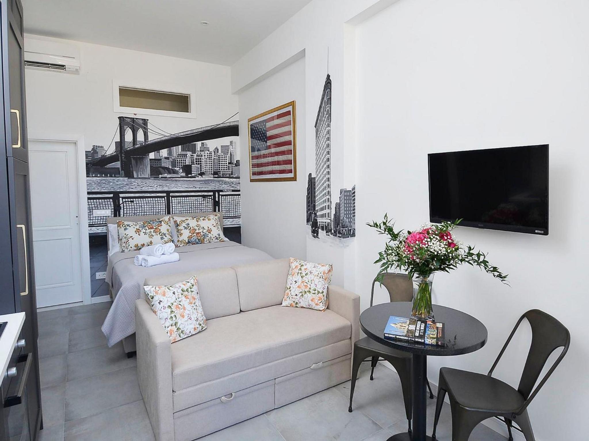 Studio Apartment With Balcony