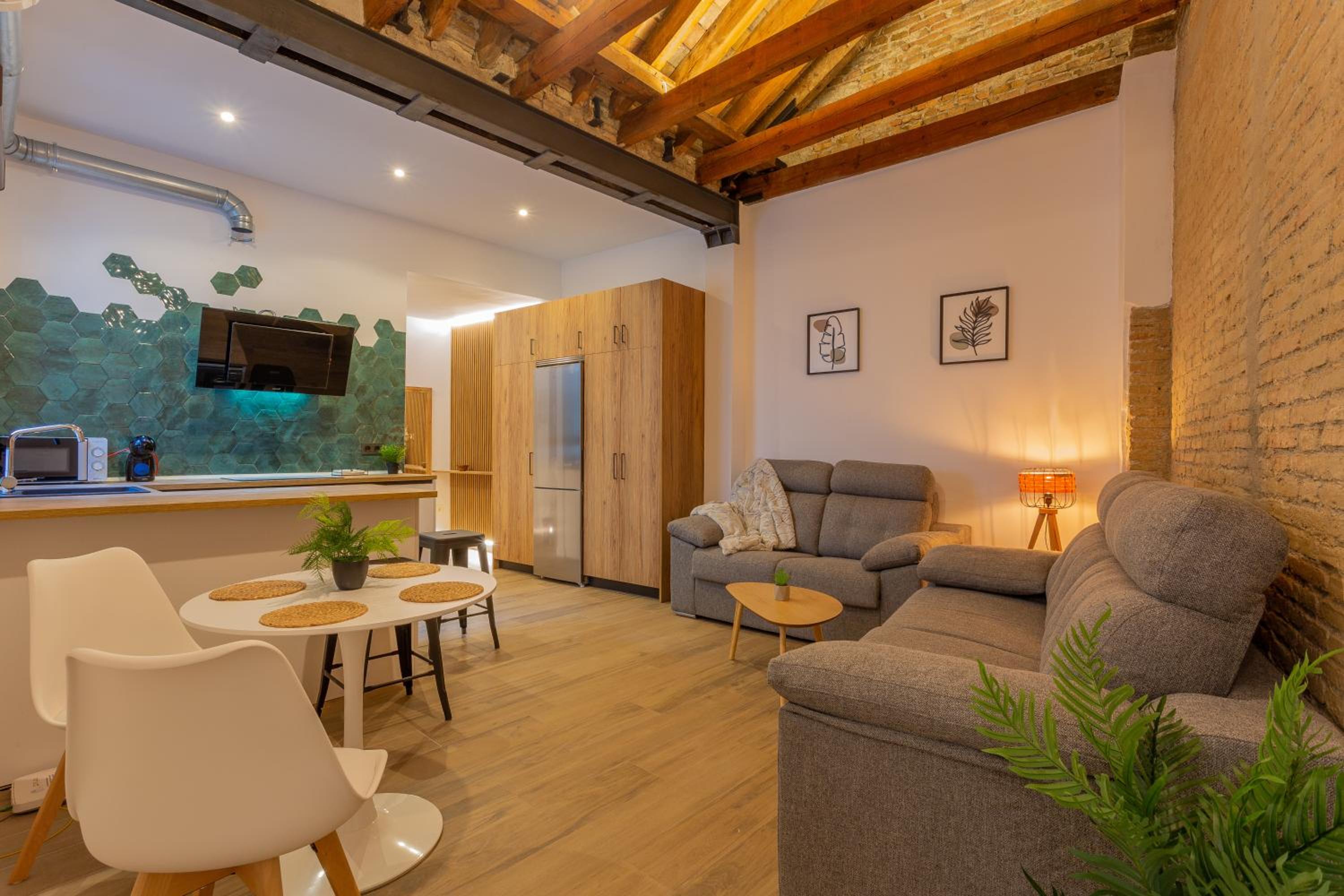 Apartamento de dos habitaciones