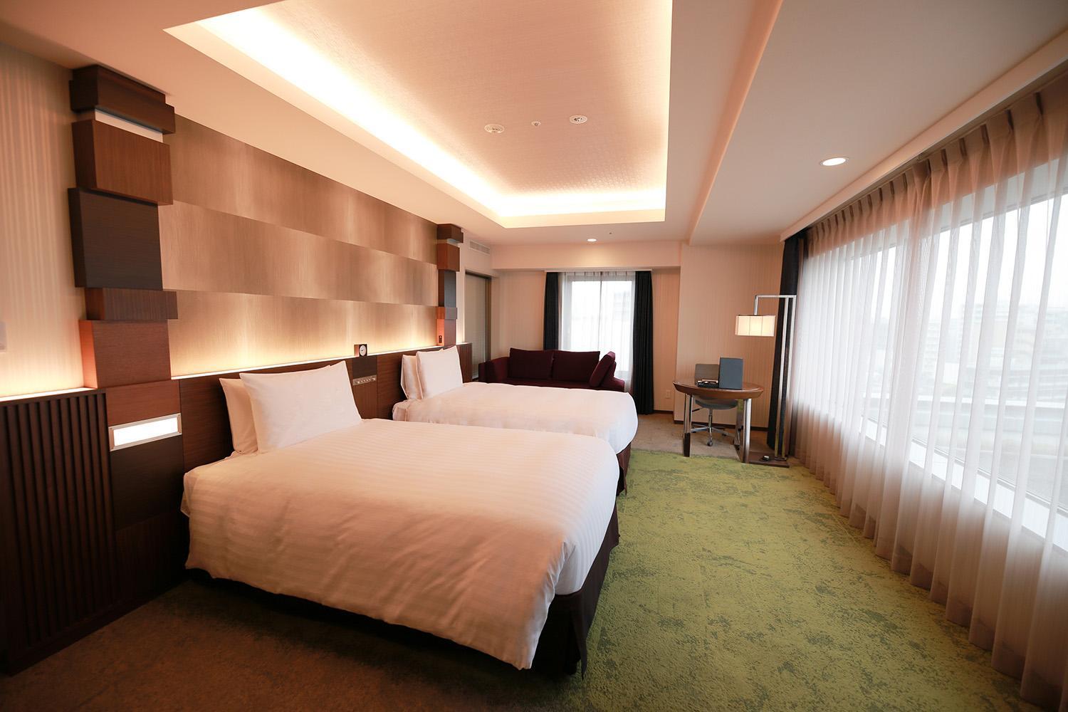 Deluxe Twin Room [No Smoking] ※Extra beds will be provided depends on the number of adults. photo 2