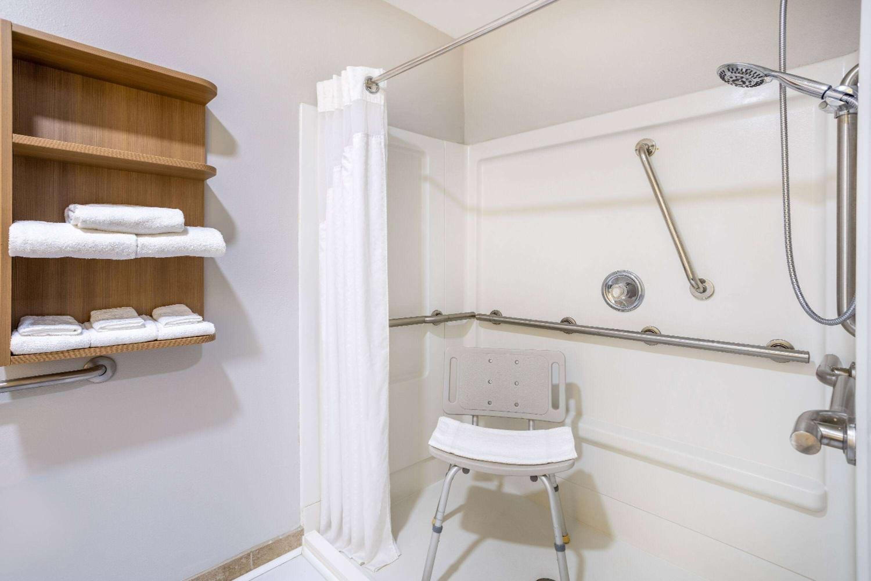 Queen Room with Roll-In Shower - Mobility Accessible/Non-Smoking - Photo 4