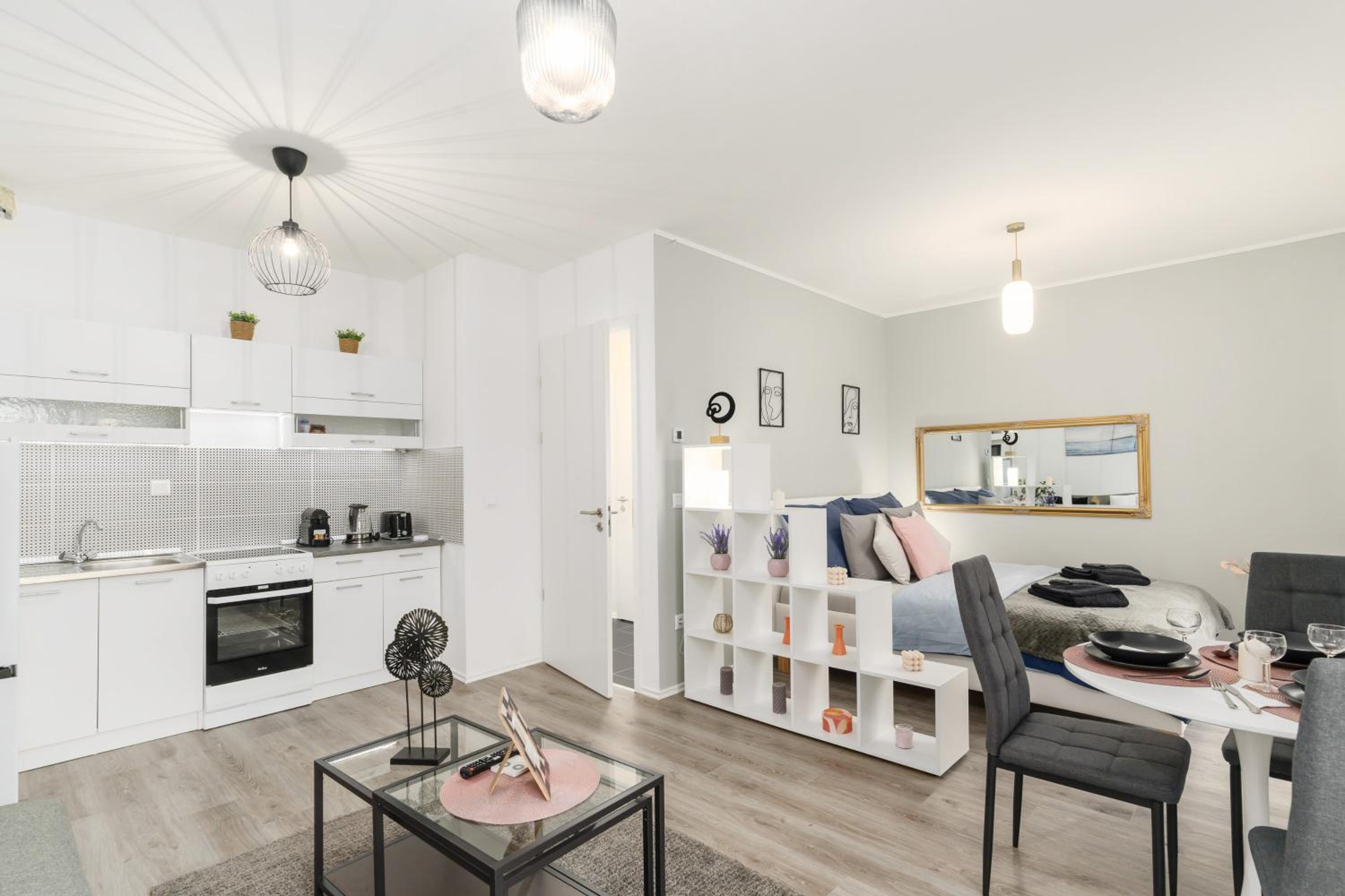 Studio with Balcony