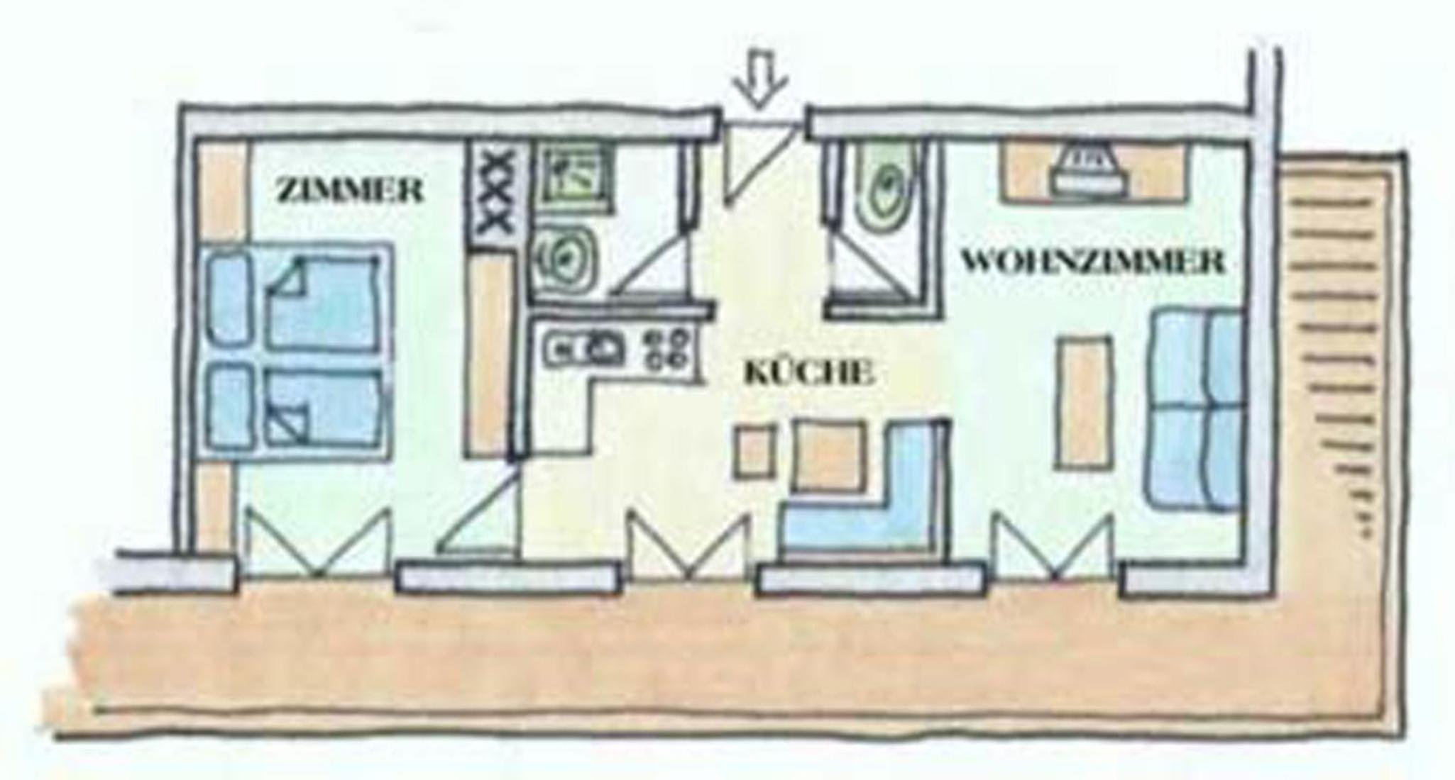 One-Bedroom Apartment photo 3