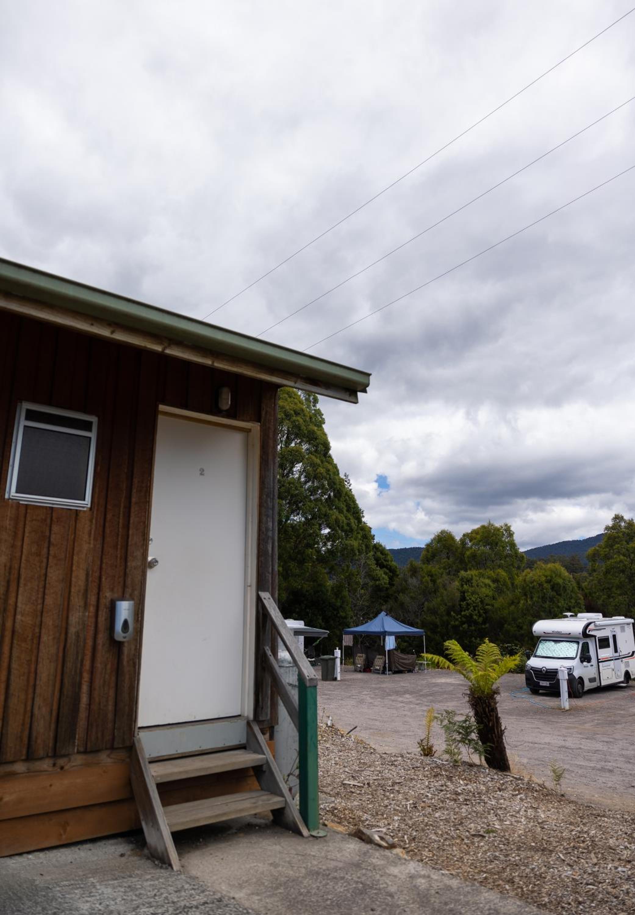 Powered Caravan Site with Shared Bathroom - No Bed Provided photo 1
