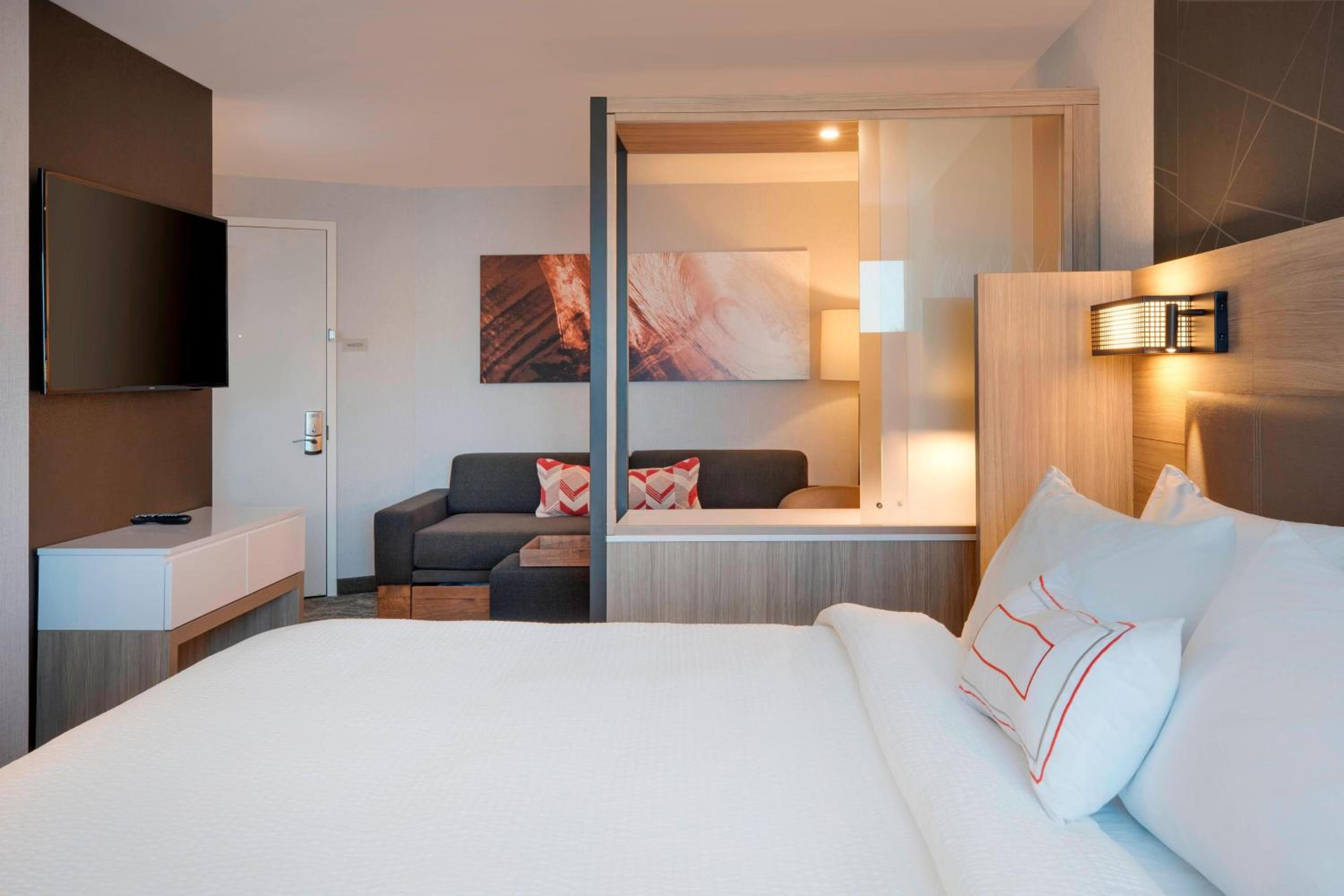King Suite with Roll-In Shower and Trundle Sofa - Mobility Access/Hearing Accessible