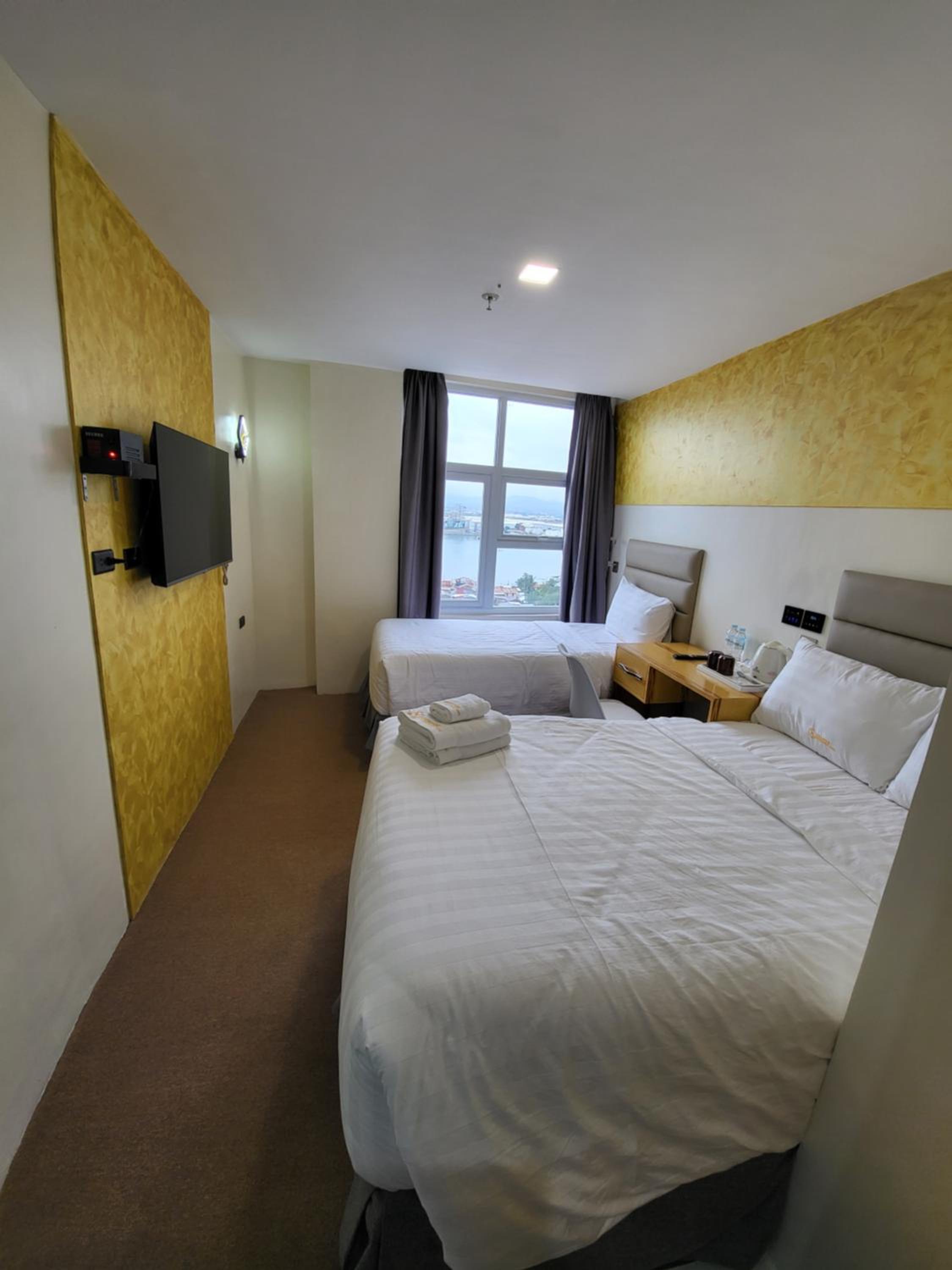 Premier Deluxe Double or Twin Room with Sea View and Free Airport Transfer