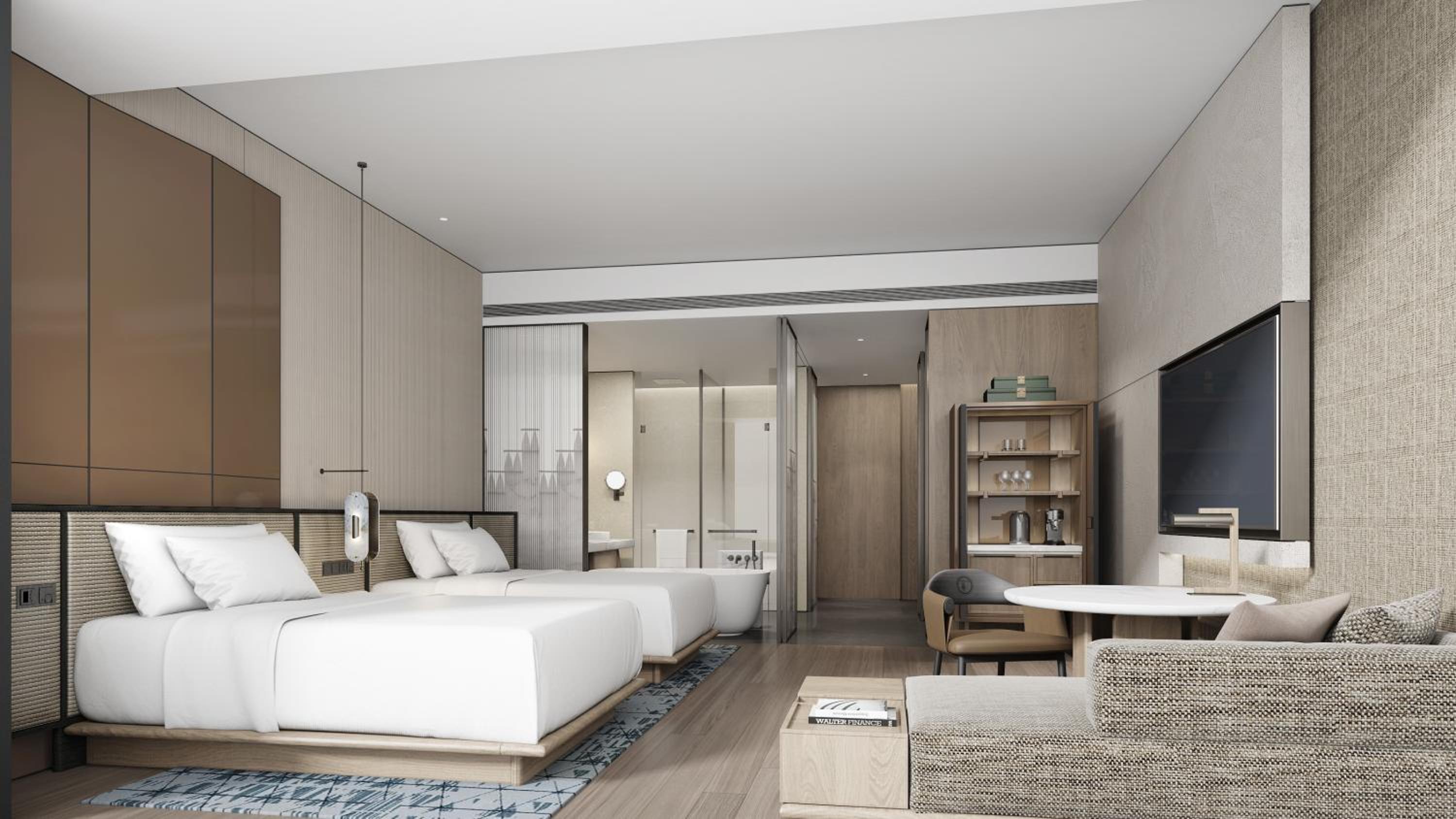 Executive Twin Room with City View - Club Lounge Access - Photo 3
