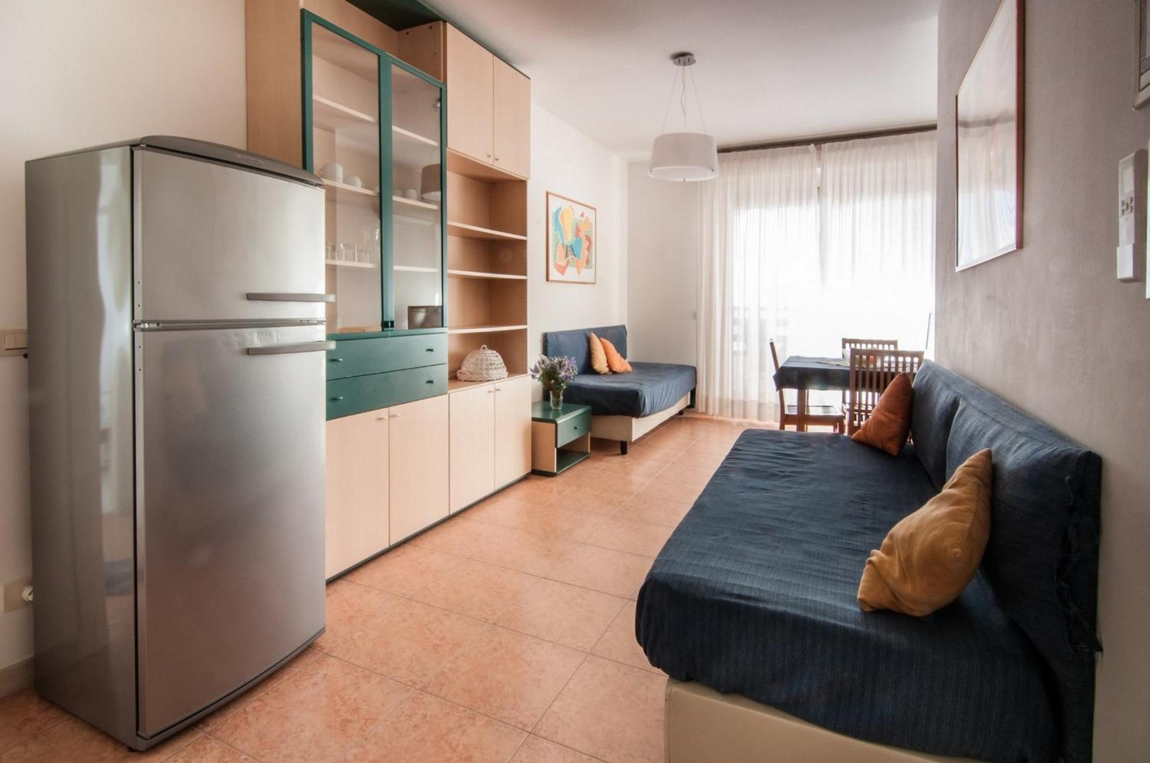 One-Bedroom Apartment with Balcony and Sea View