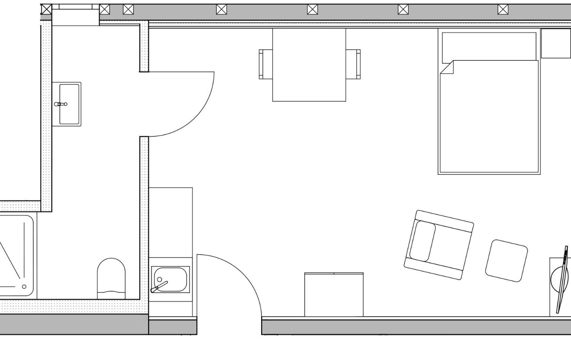 One-Bedroom Apartment photo 2