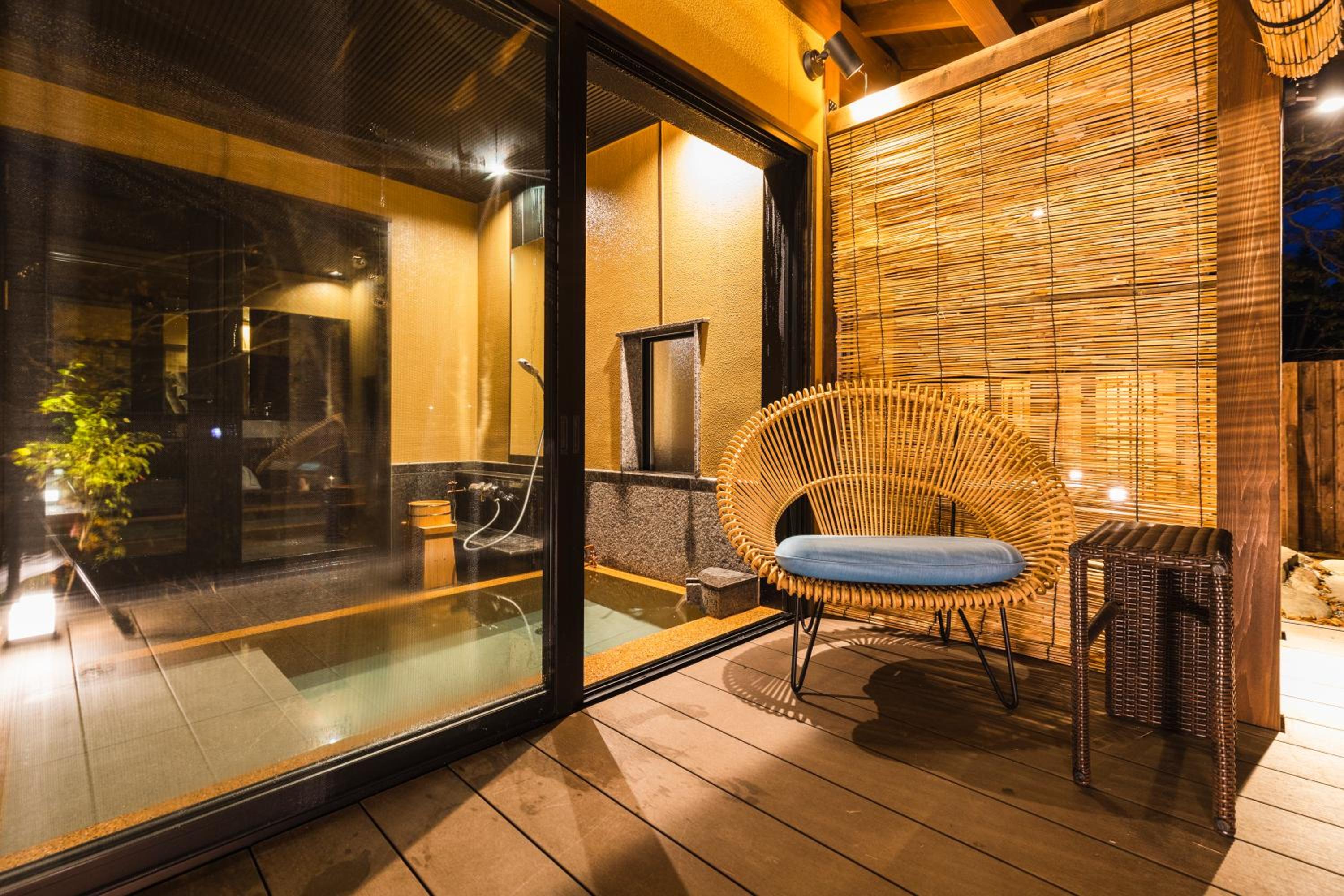 Private Onsen Bungalow with Meditation Room – Gekkan photo 2