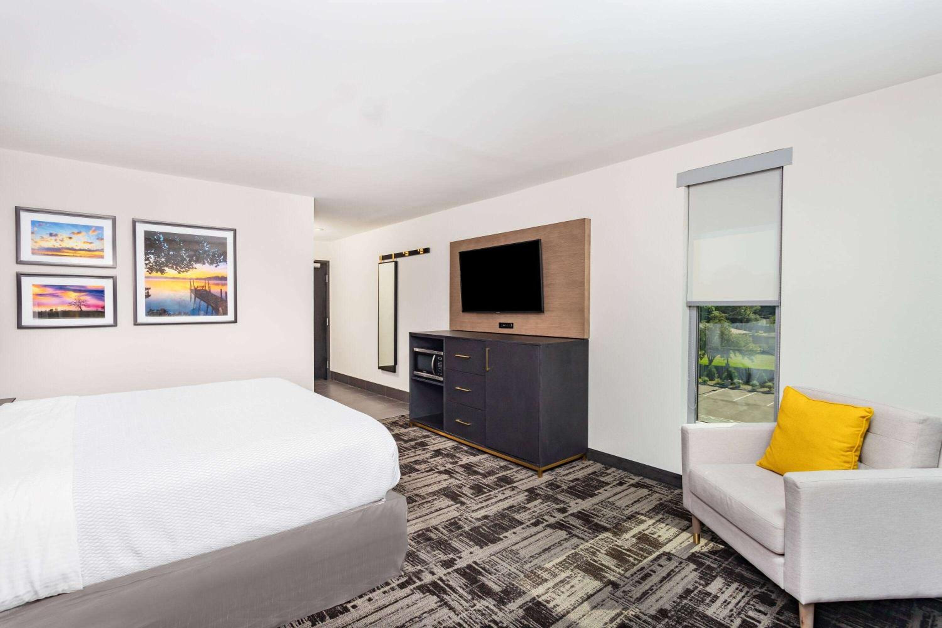 1 King Bed, Mobility Accessible Room, Bathtub w/Grab Bars, Non-Smoking - Photo 6