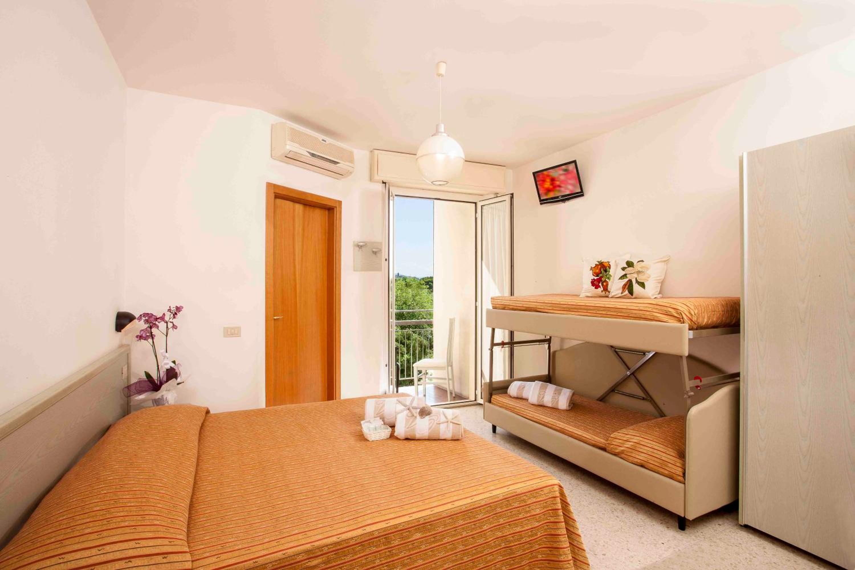 Quadruple Room with Balcony
