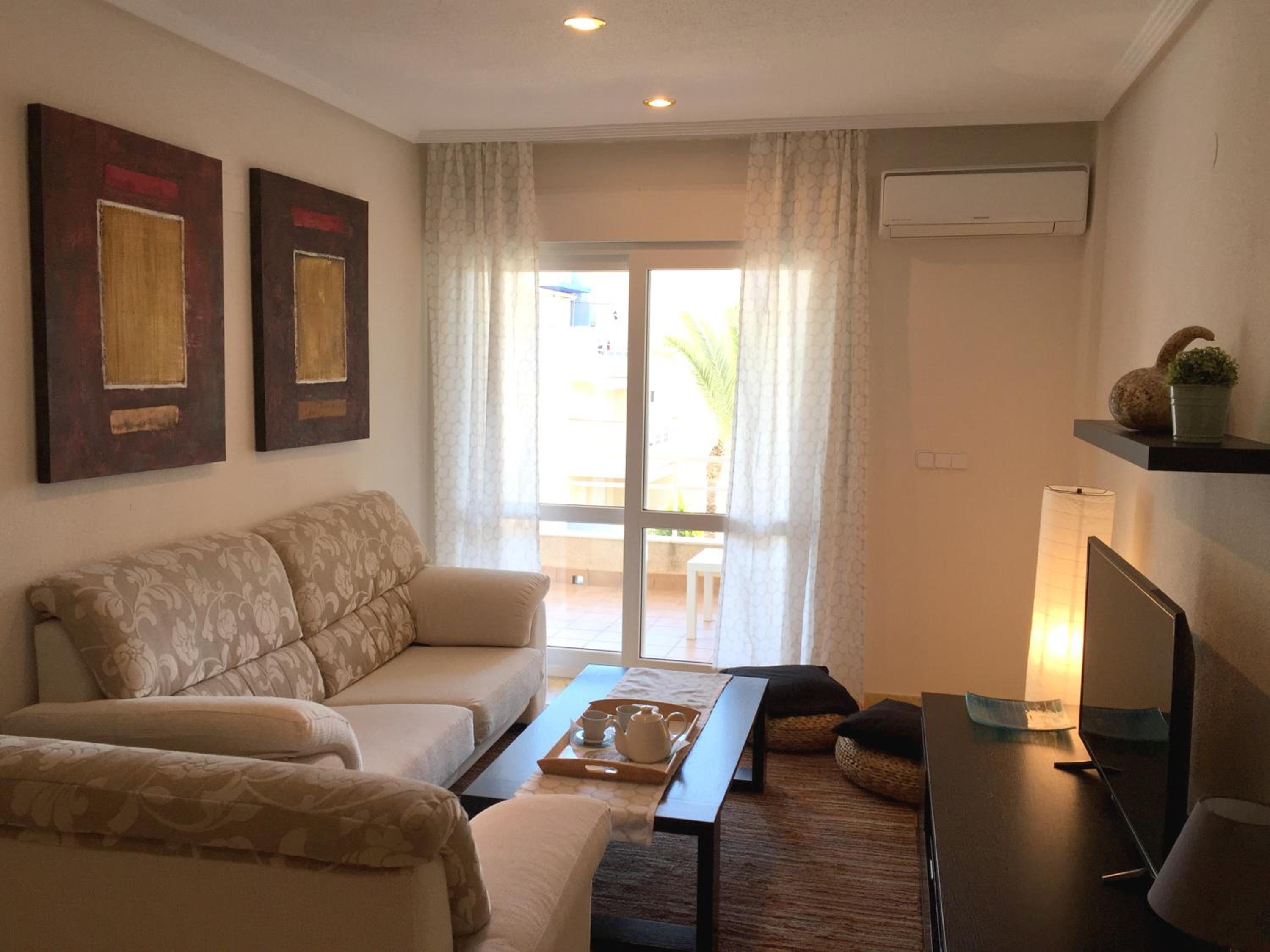 Apartamento con vista al mar