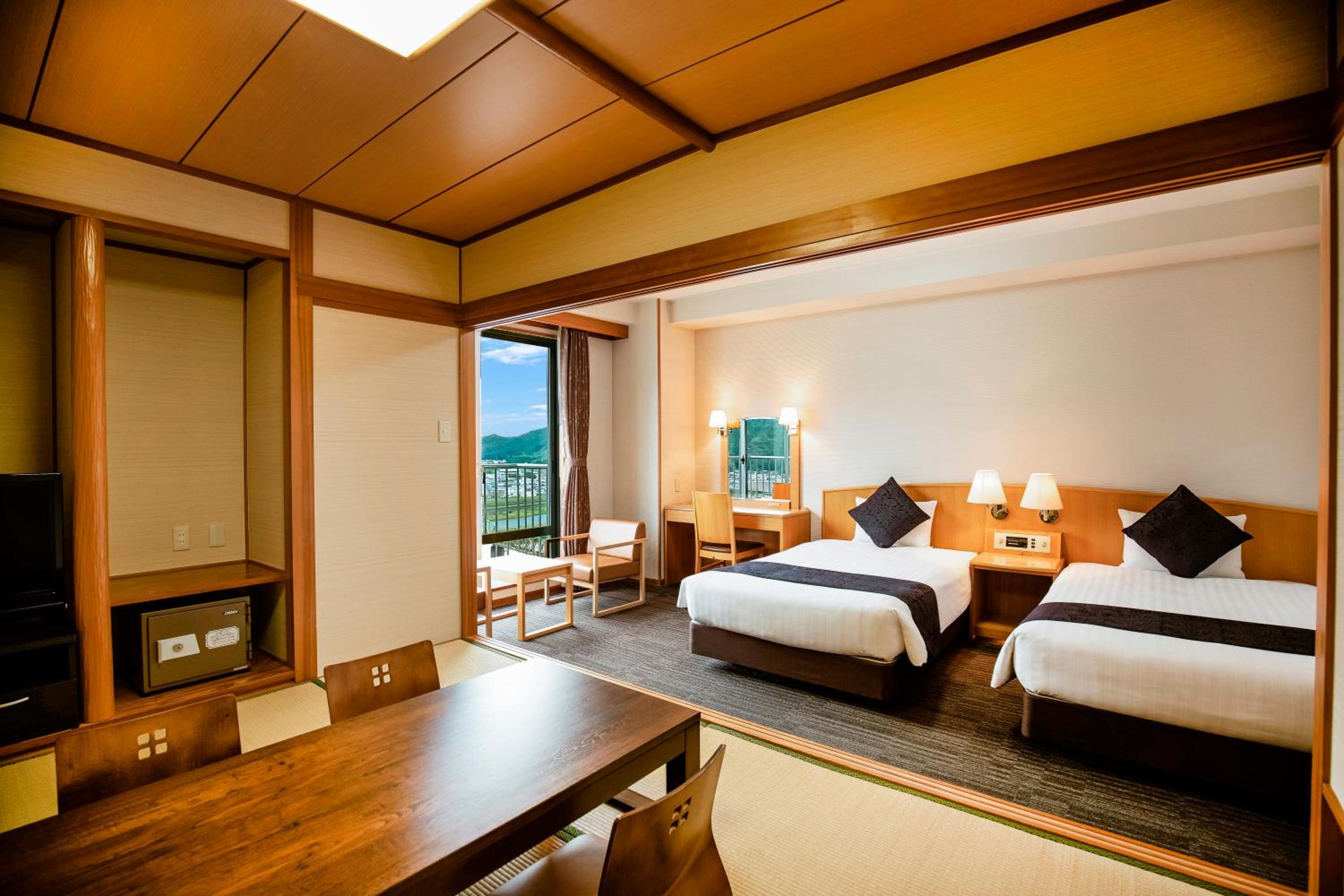 Japanese-Western style Room (With Private Bath)