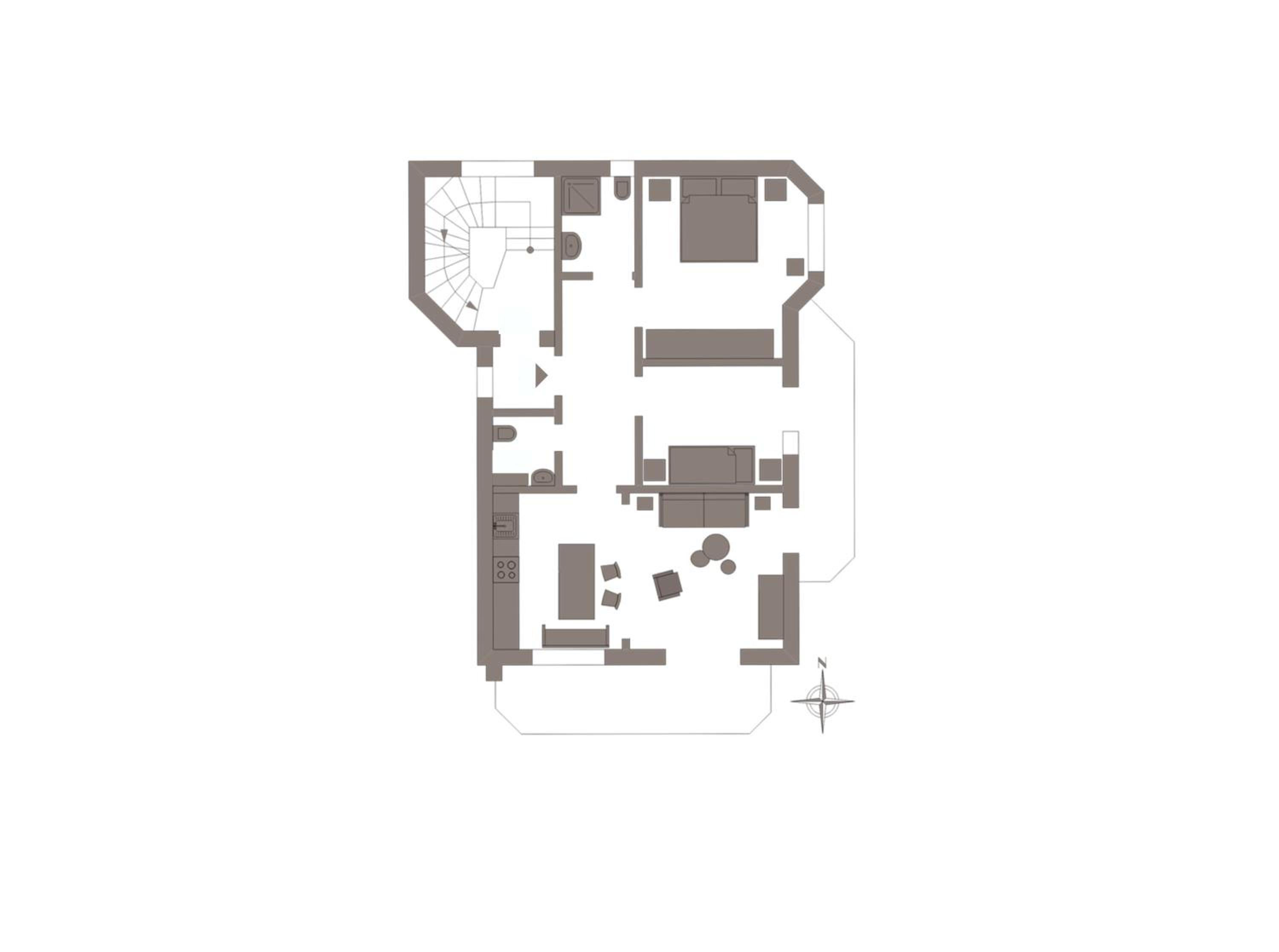 Apartment with Balcony photo 2