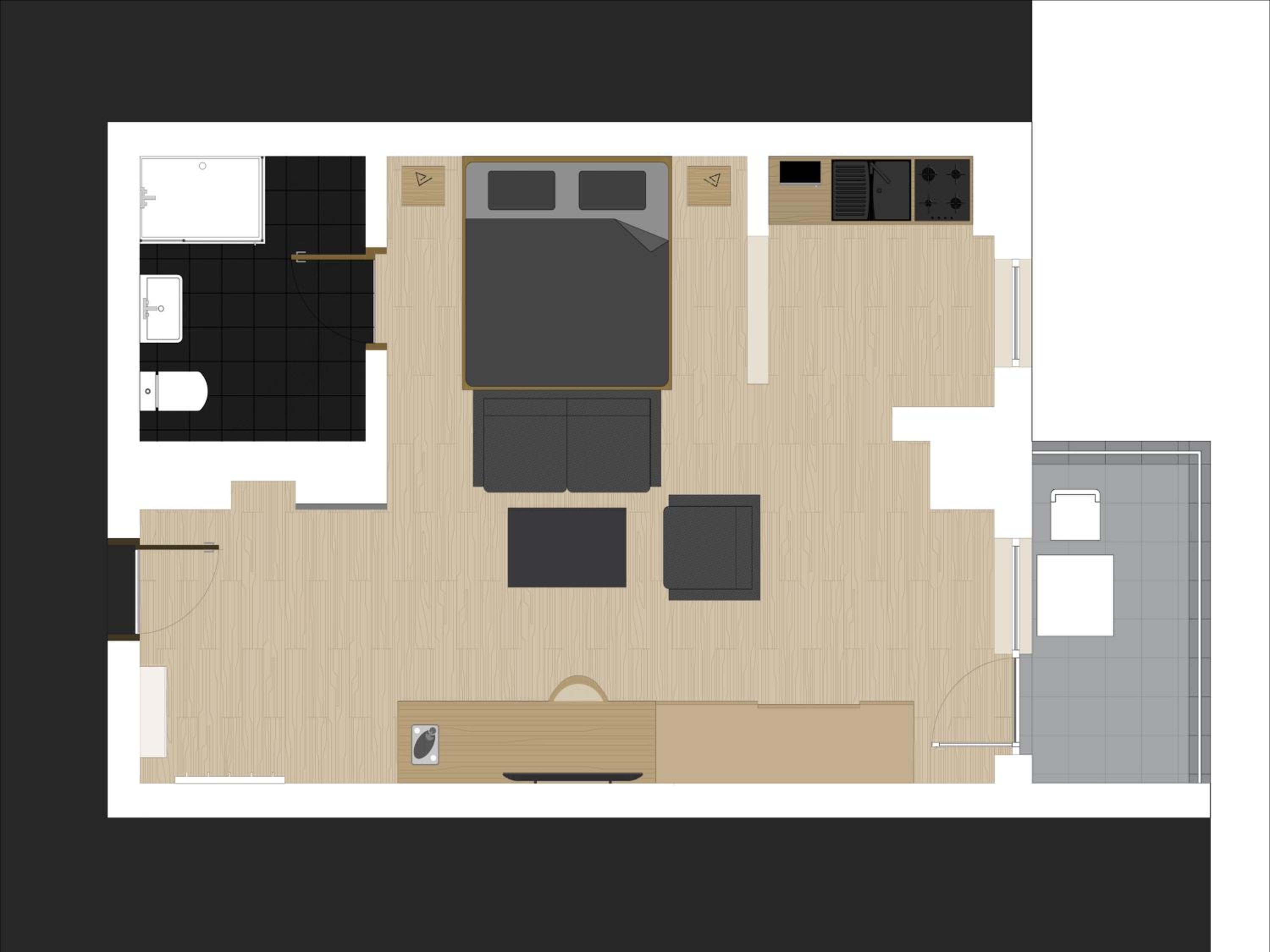 Studio Apartment - Photo 10