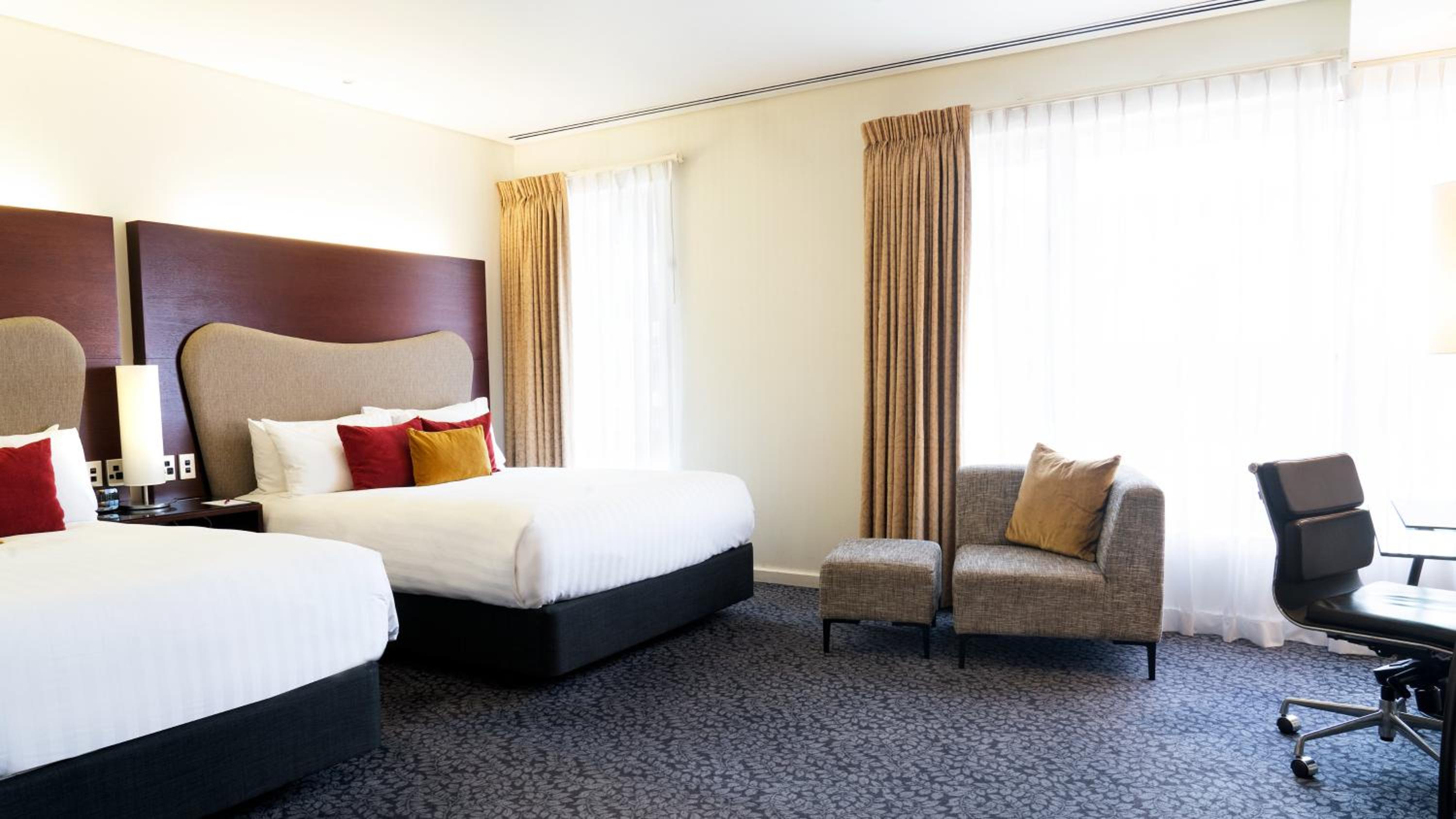 Premium Queen Room with Two Queen Beds and Lounge Access - High Floor