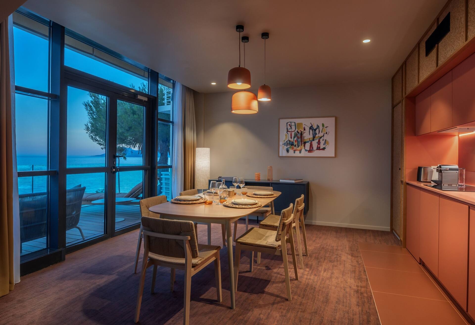 King One Bedroom Apartment with Sea View