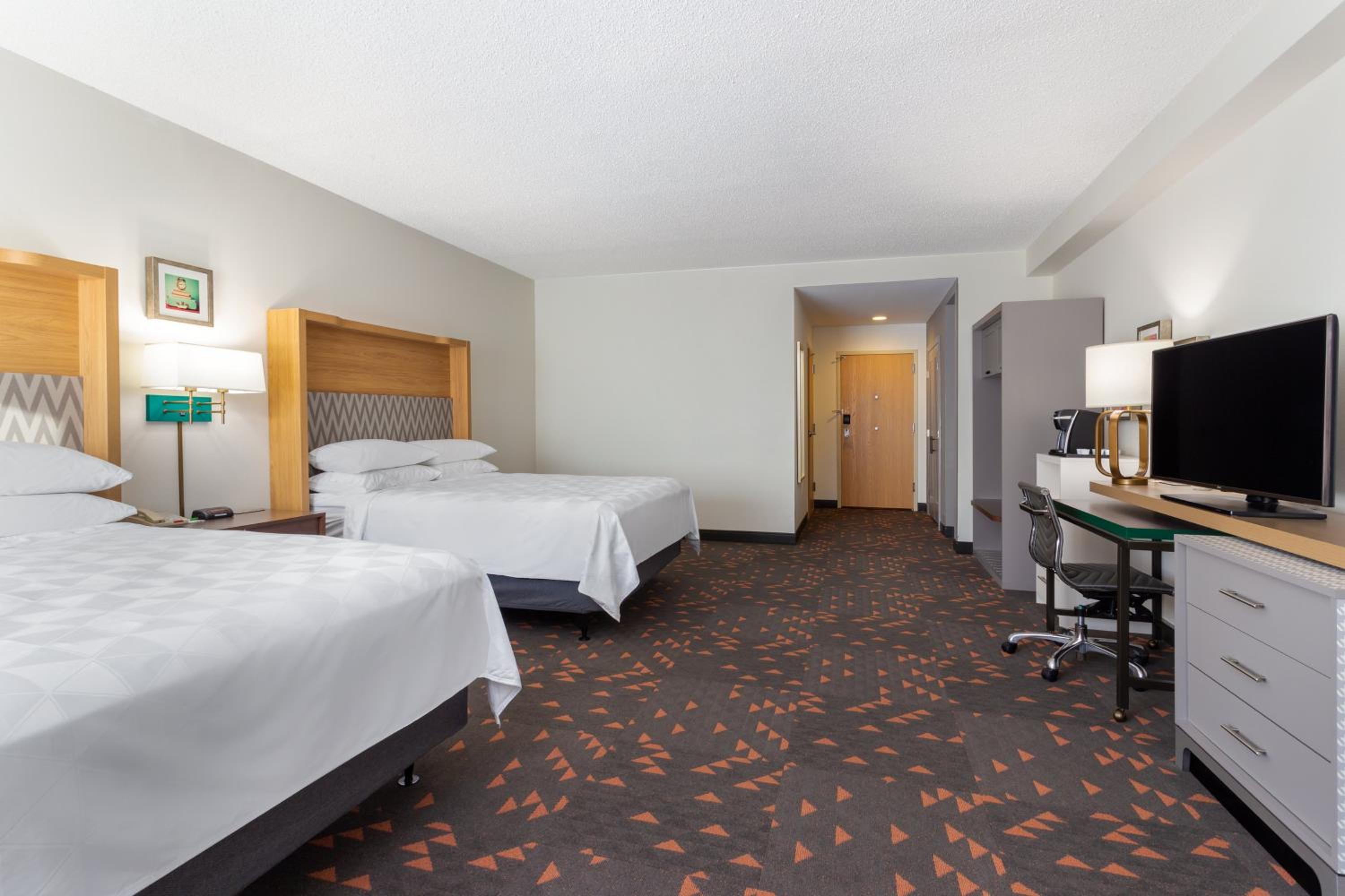 Standard Queen Room with Two Queen Beds and Mobility Accessible Roll-In Shower photo 2