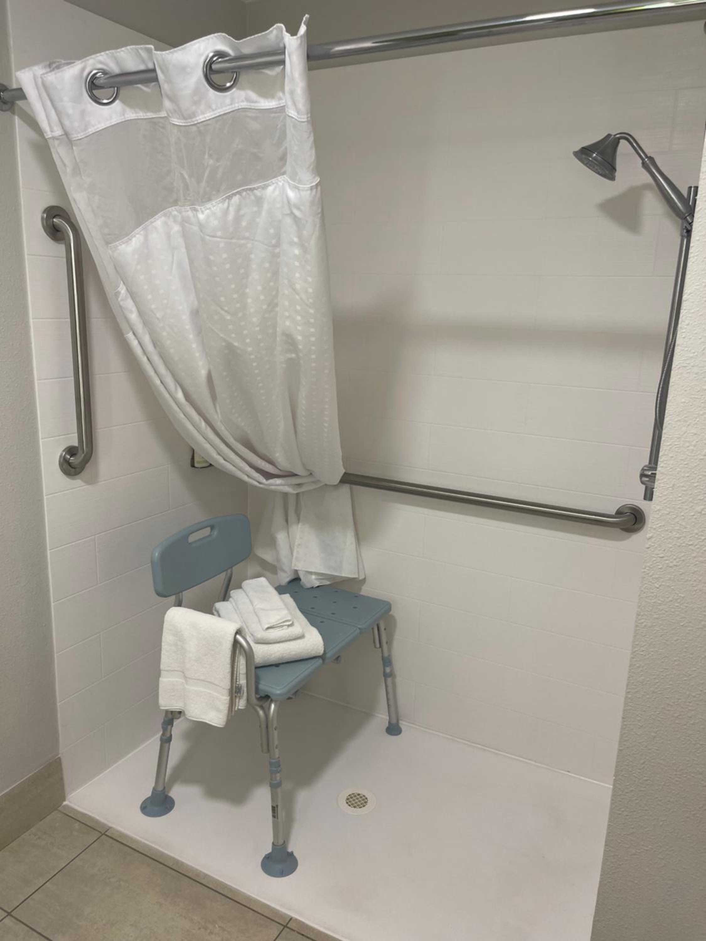 King Room - Hearing Accessible - Roll-in Shower - Photo 8