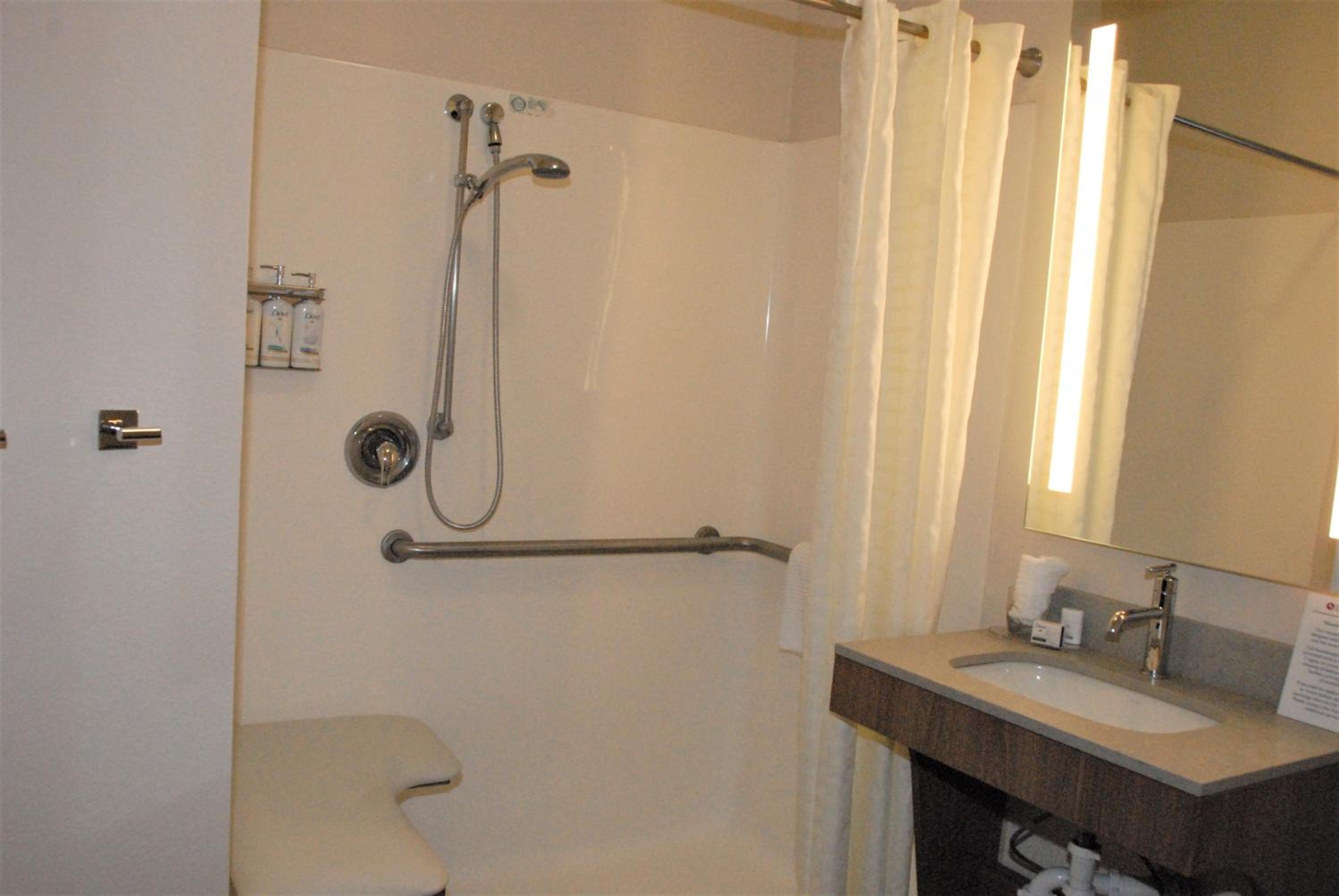 One-Bedroom King Room with Mobility Accessible Roll In Shower