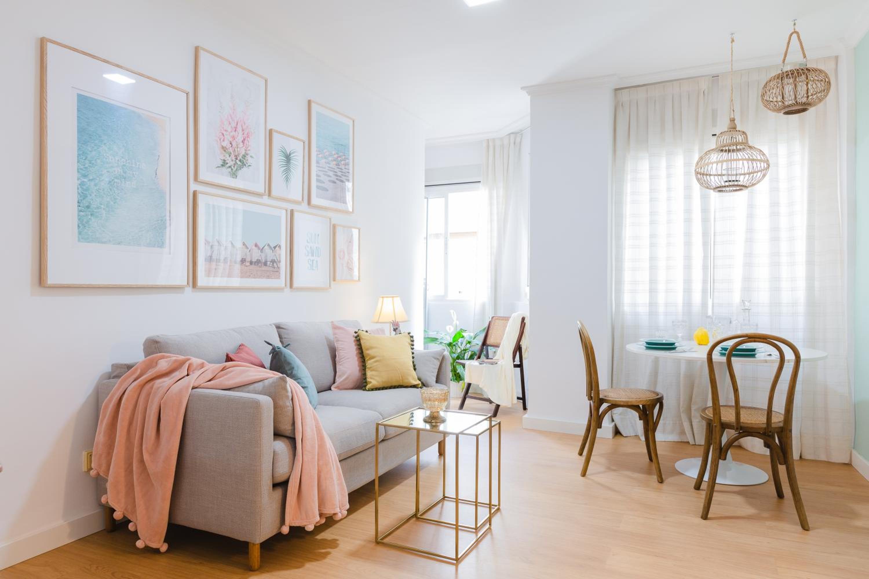 Apartamento de dos habitaciones